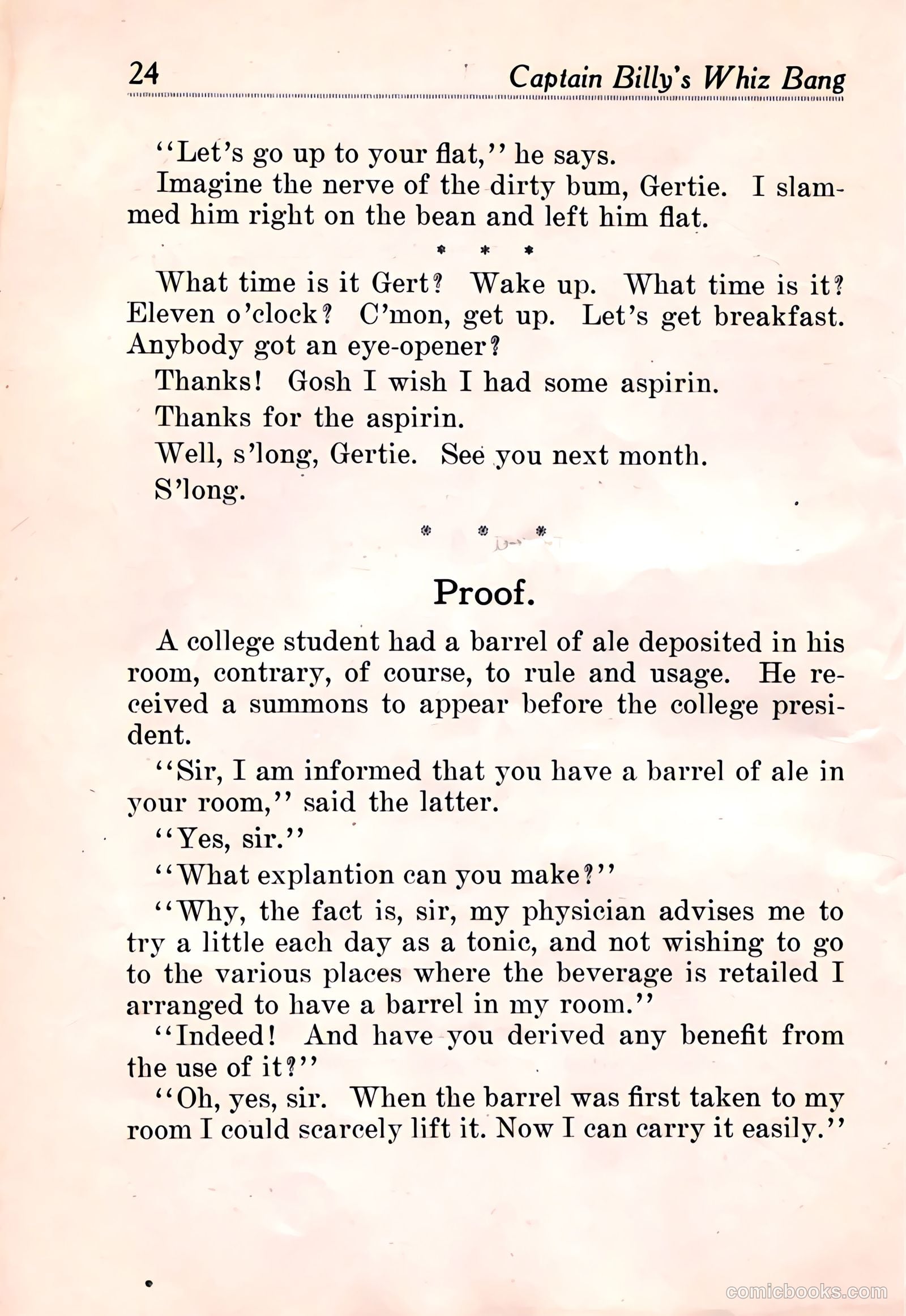 Captain Billy's Whiz Bang #3 — page 26 of 68