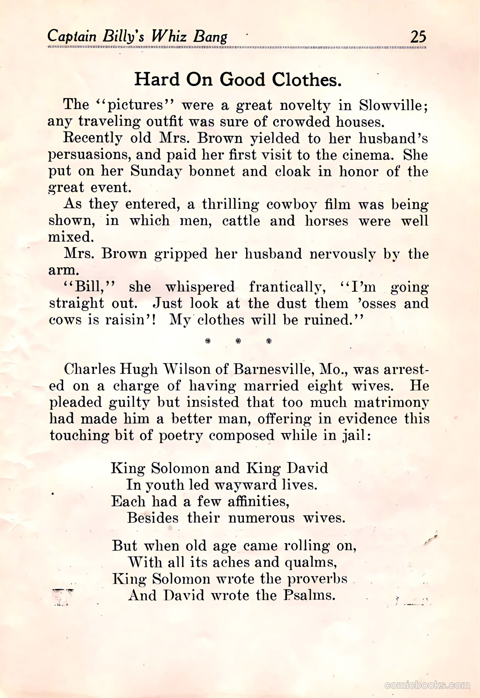 Captain Billy's Whiz Bang #3 — page 27 of 68