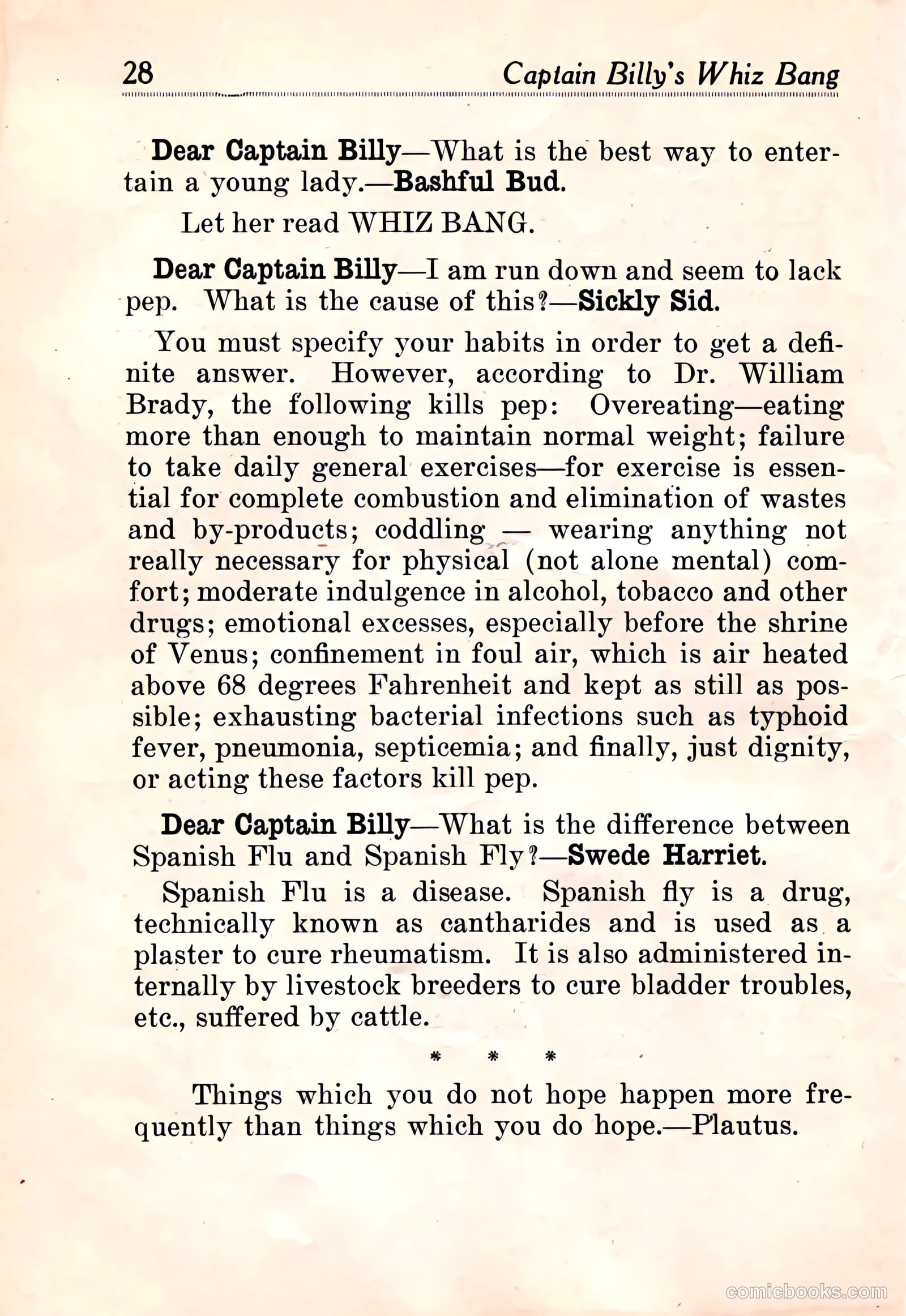 Captain Billy's Whiz Bang #3 — page 30 of 68