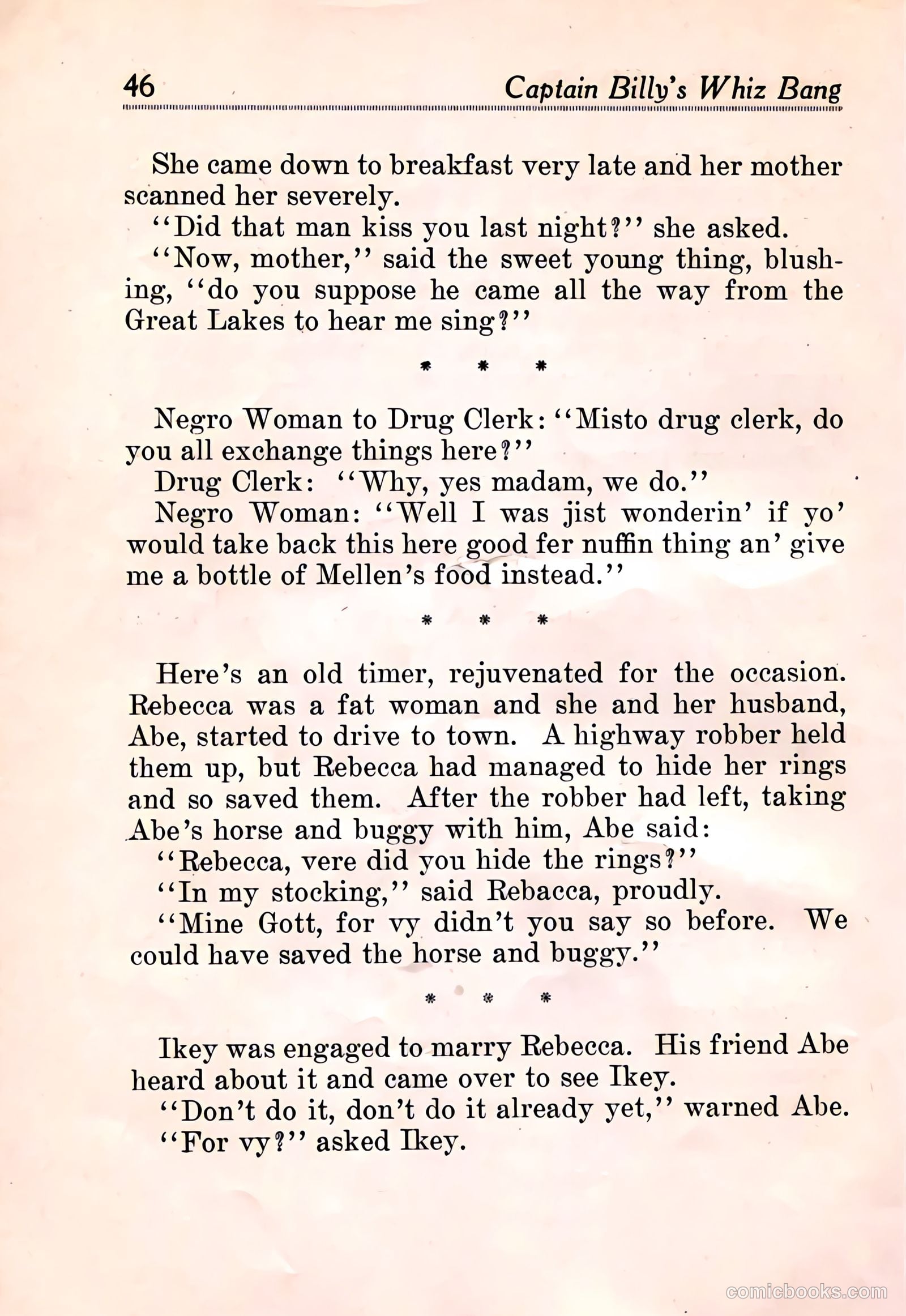 Captain Billy's Whiz Bang #3 — page 48 of 68