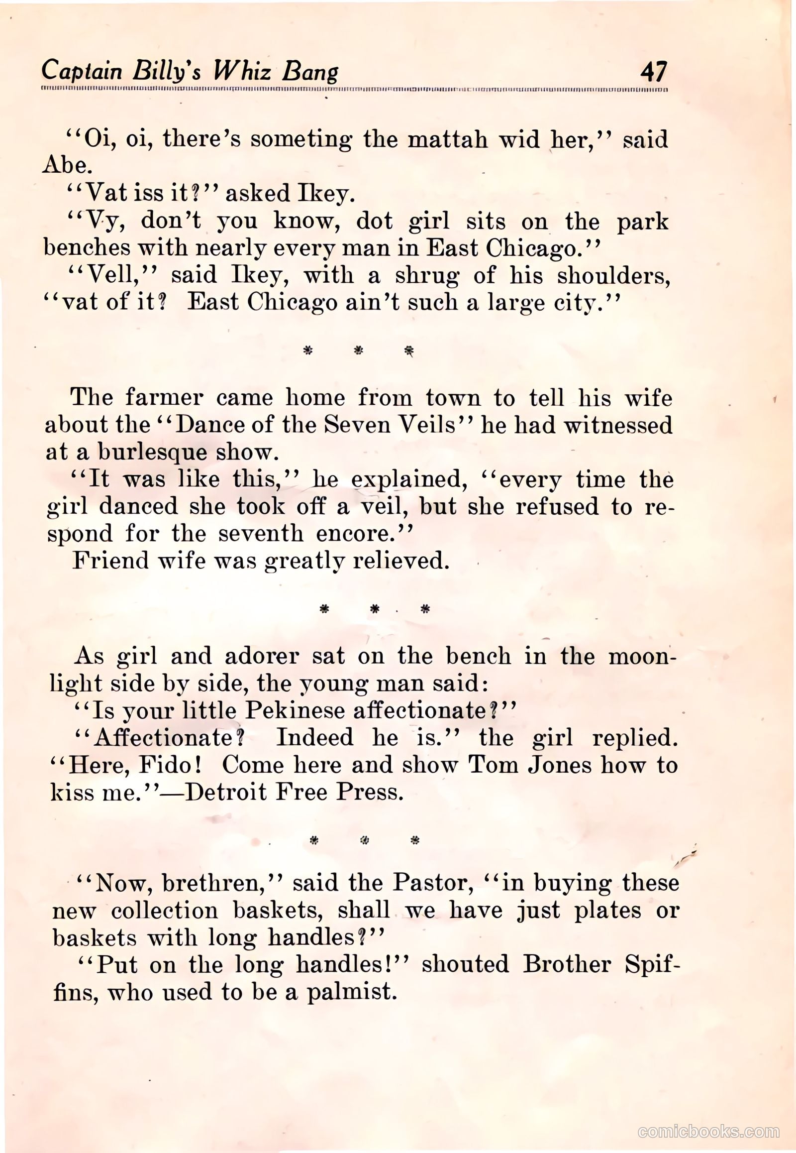 Captain Billy's Whiz Bang #3 — page 49 of 68
