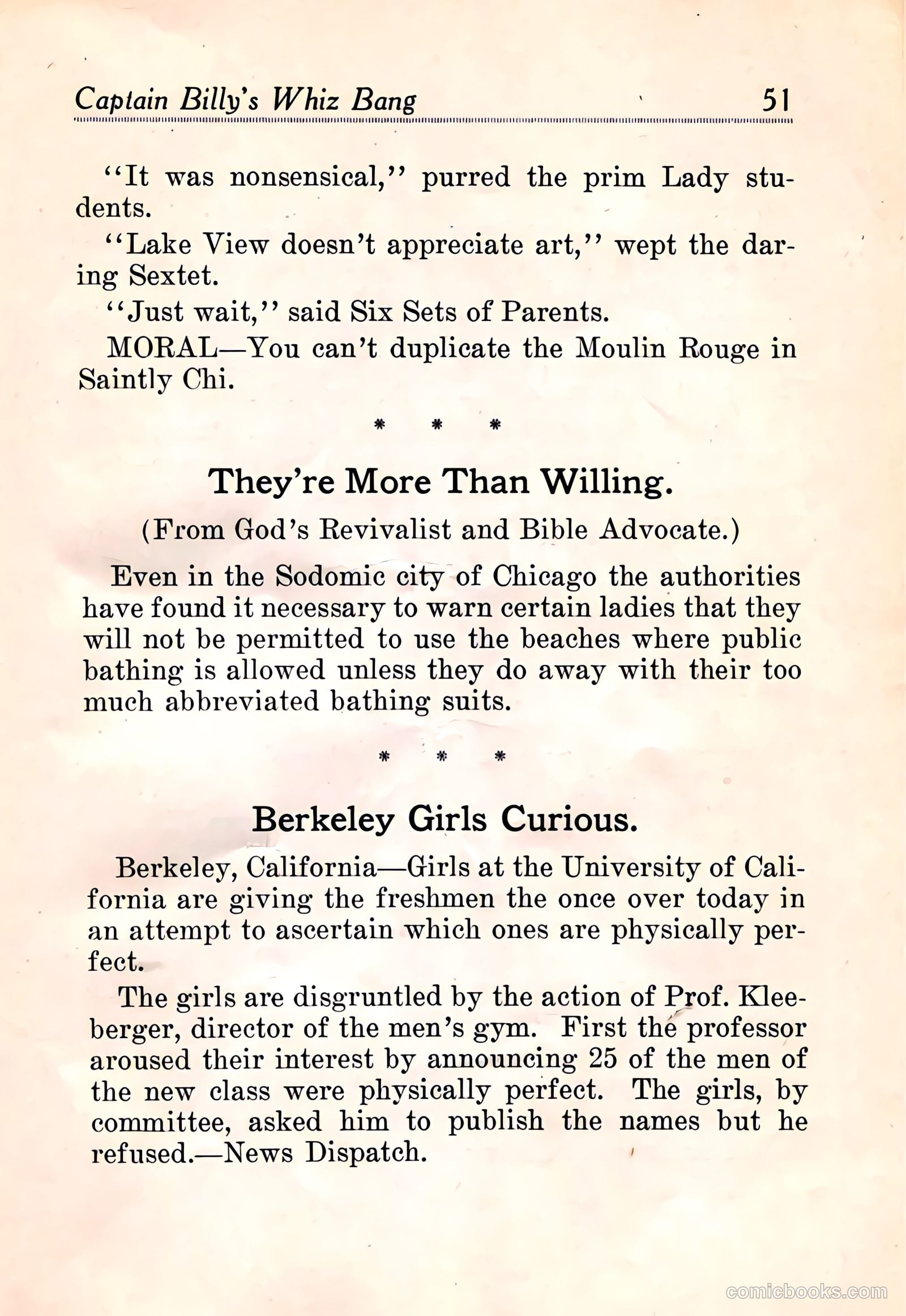 Captain Billy's Whiz Bang #3 — page 53 of 68