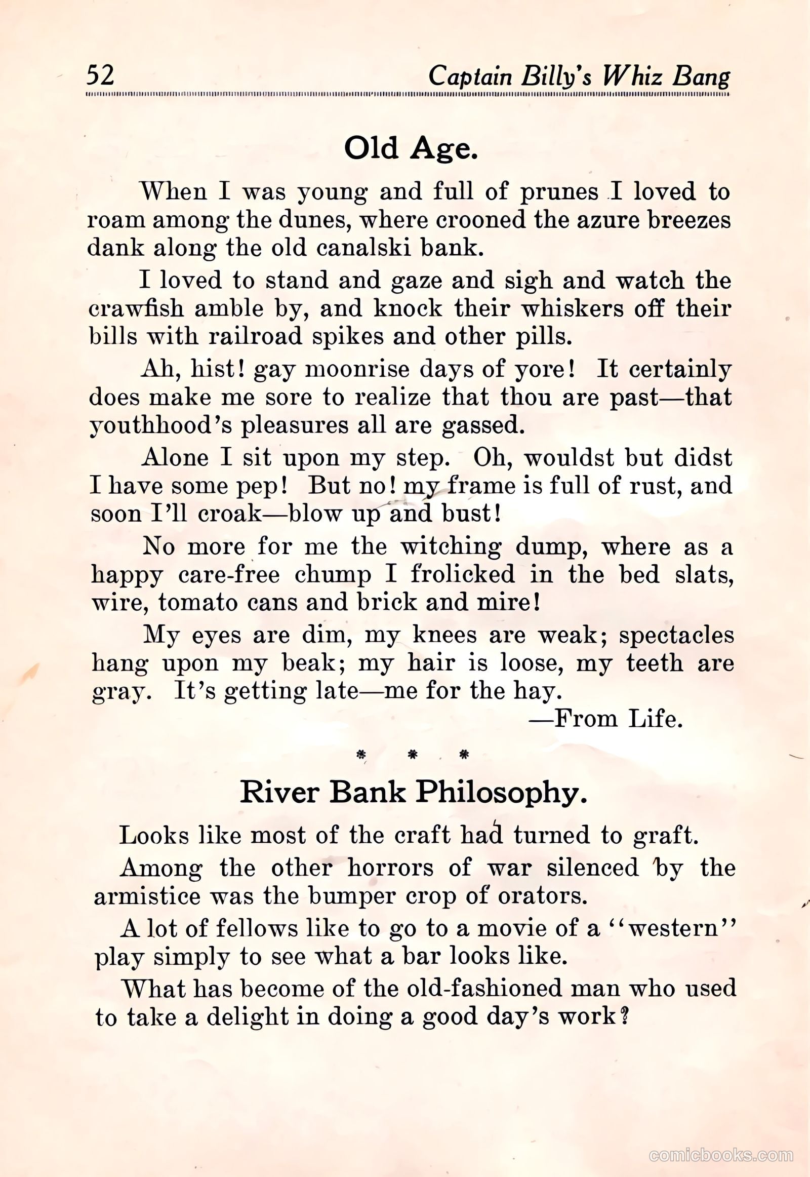 Captain Billy's Whiz Bang #3 — page 54 of 68