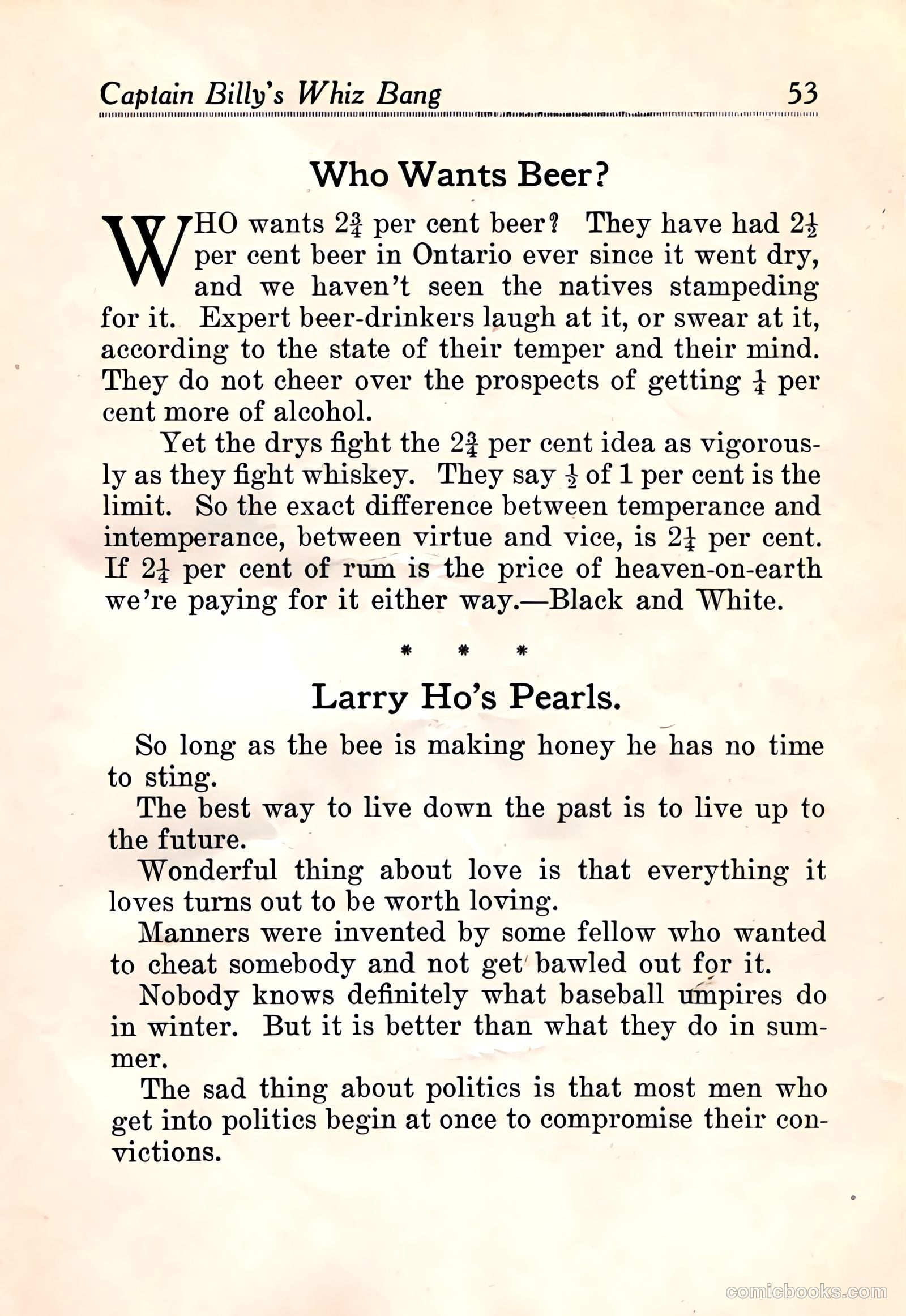 Captain Billy's Whiz Bang #3 — page 55 of 68