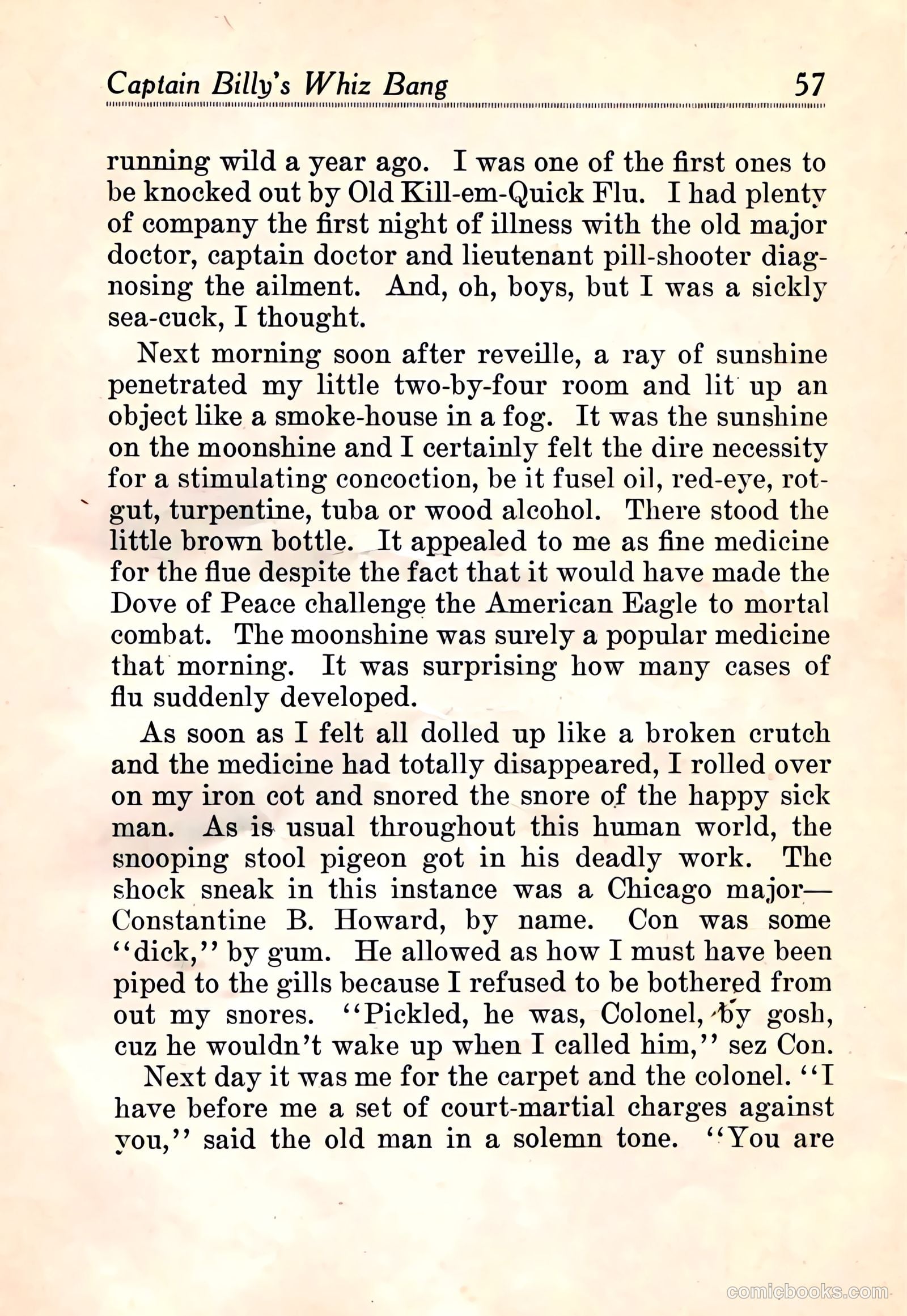 Captain Billy's Whiz Bang #3 — page 59 of 68