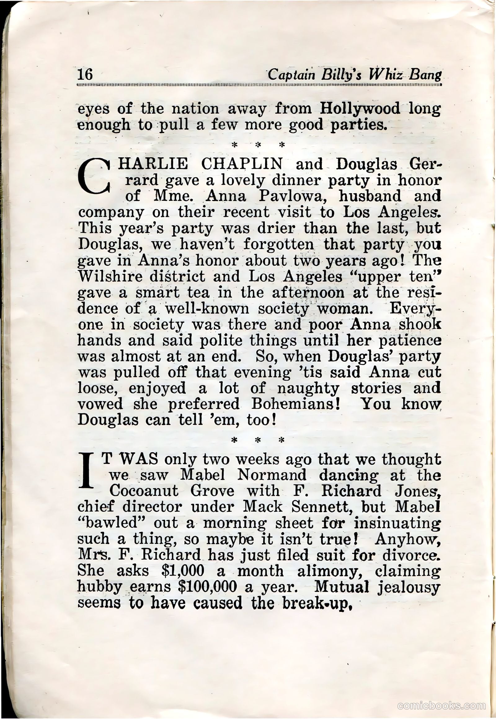 Captain Billy's Whiz Bang #32 — page 18 of 67