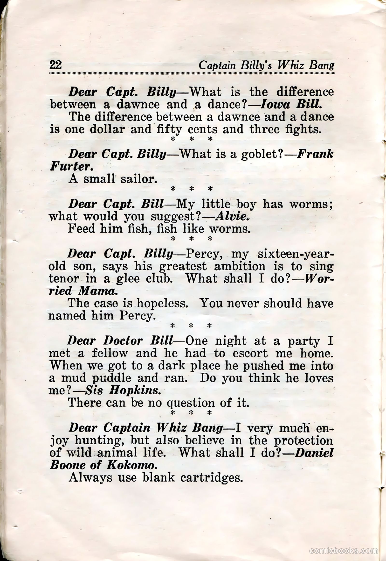 Captain Billy's Whiz Bang #32 — page 24 of 67