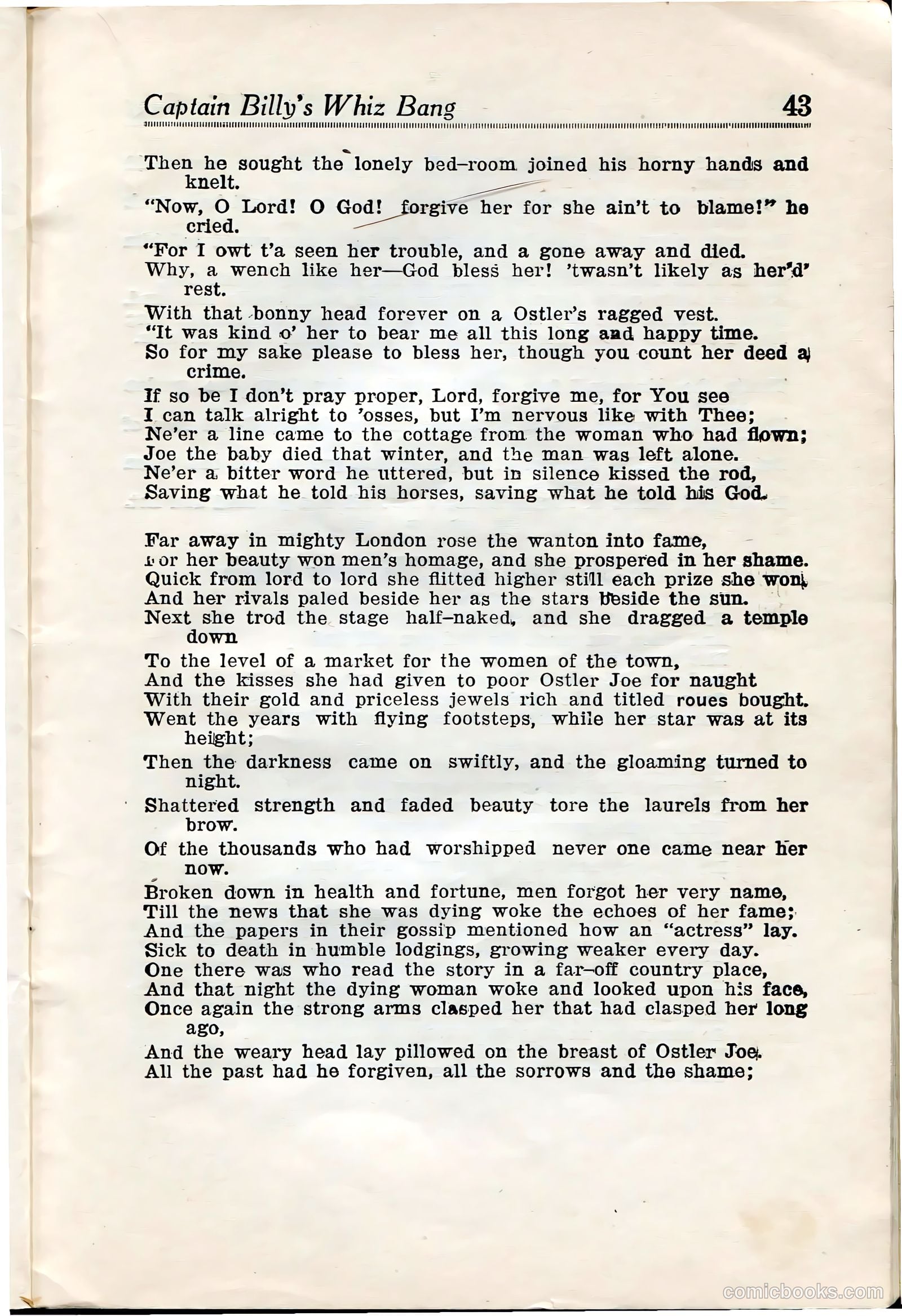 Captain Billy's Whiz Bang #33 — page 45 of 68