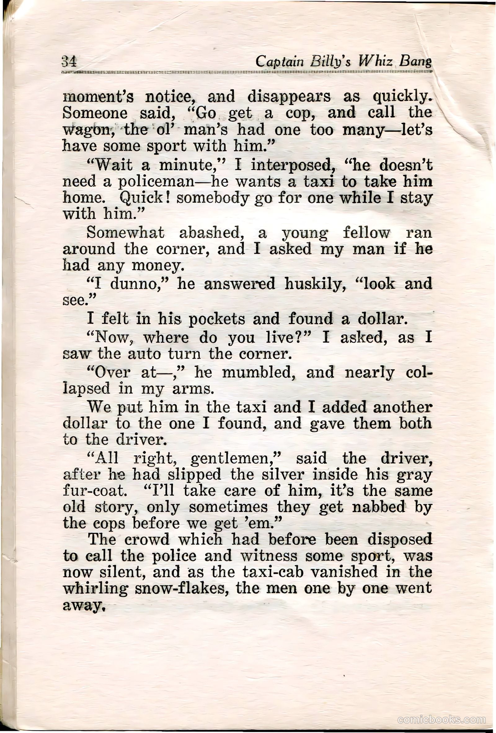 Captain Billy's Whiz Bang #35 — page 35 of 67
