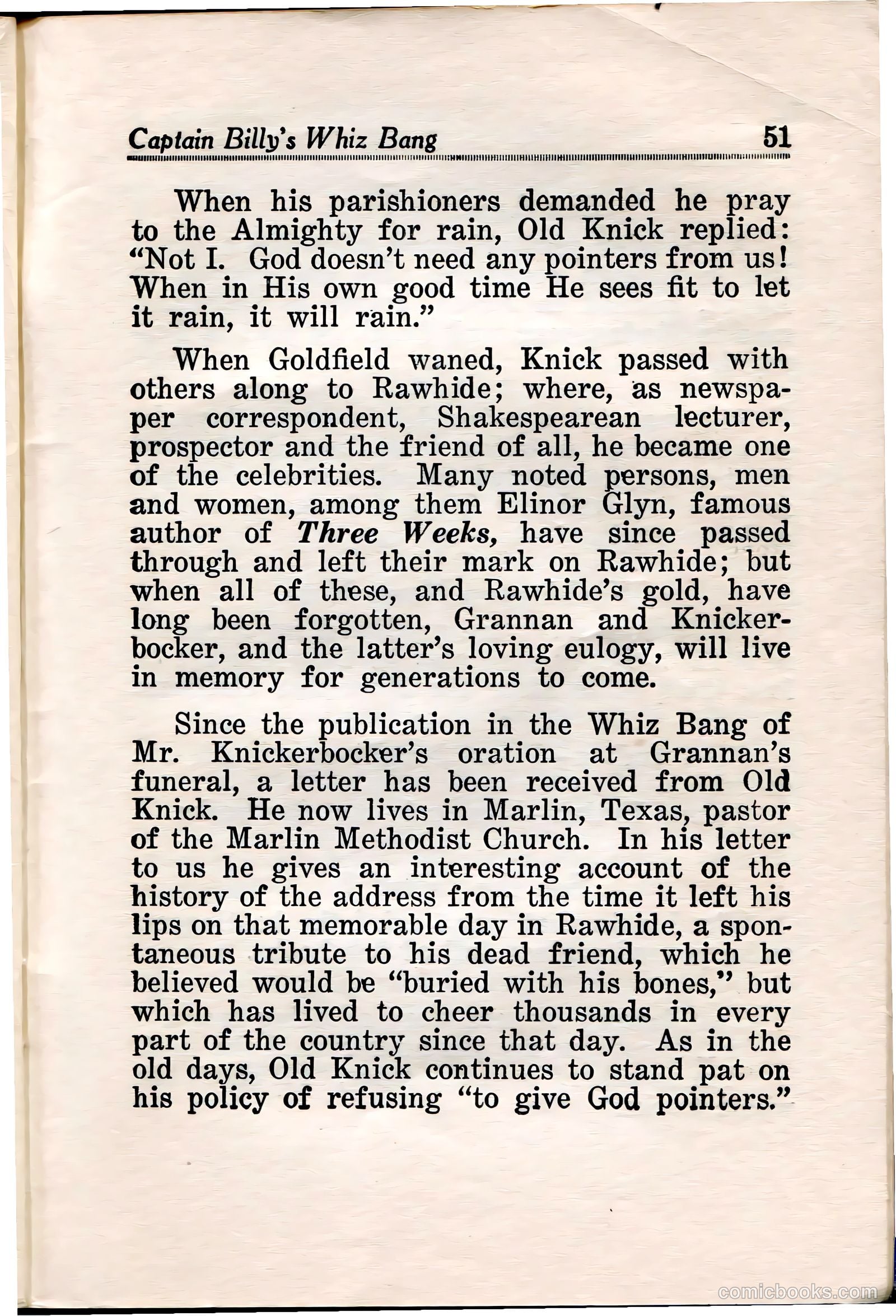 Captain Billy's Whiz Bang #35 — page 52 of 67