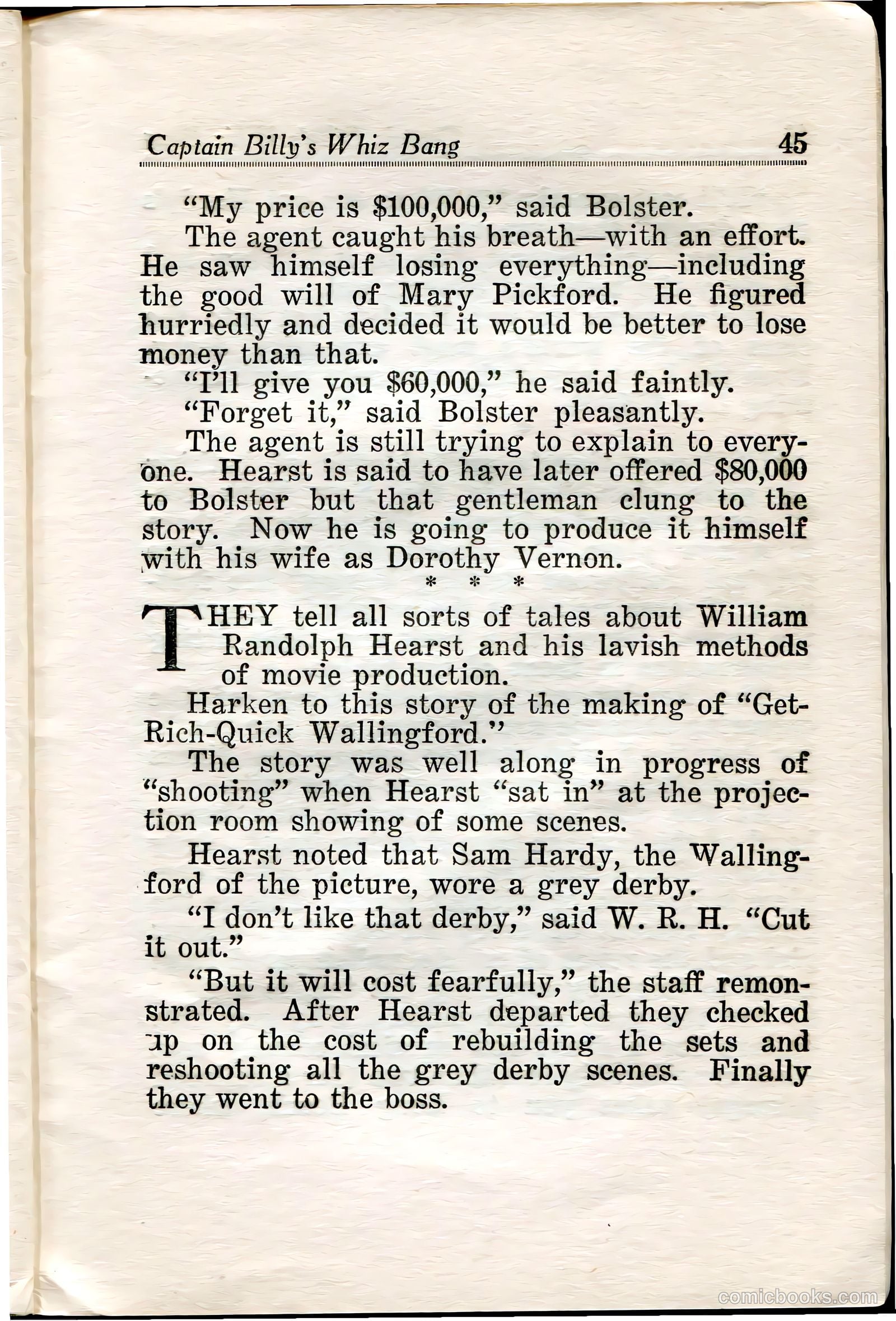 Captain Billy's Whiz Bang #36 — page 47 of 67
