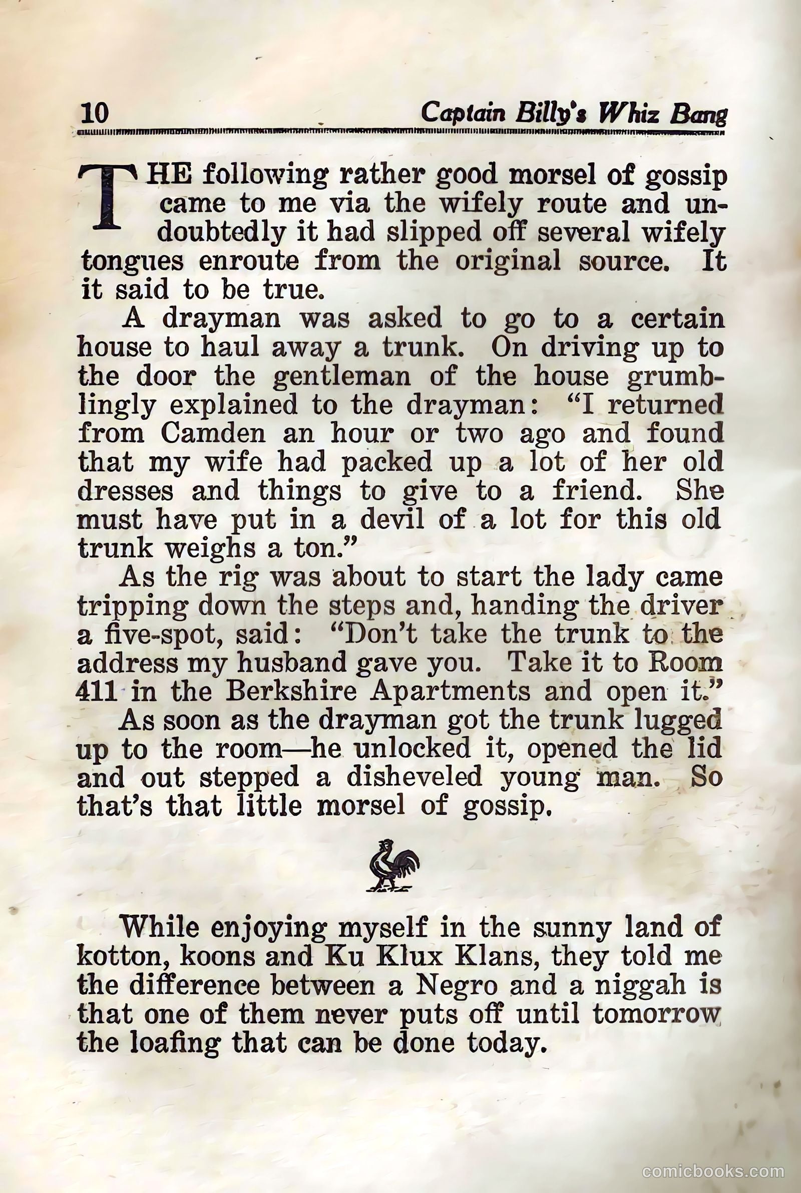 Captain Billy's Whiz Bang #45 — page 12 of 68