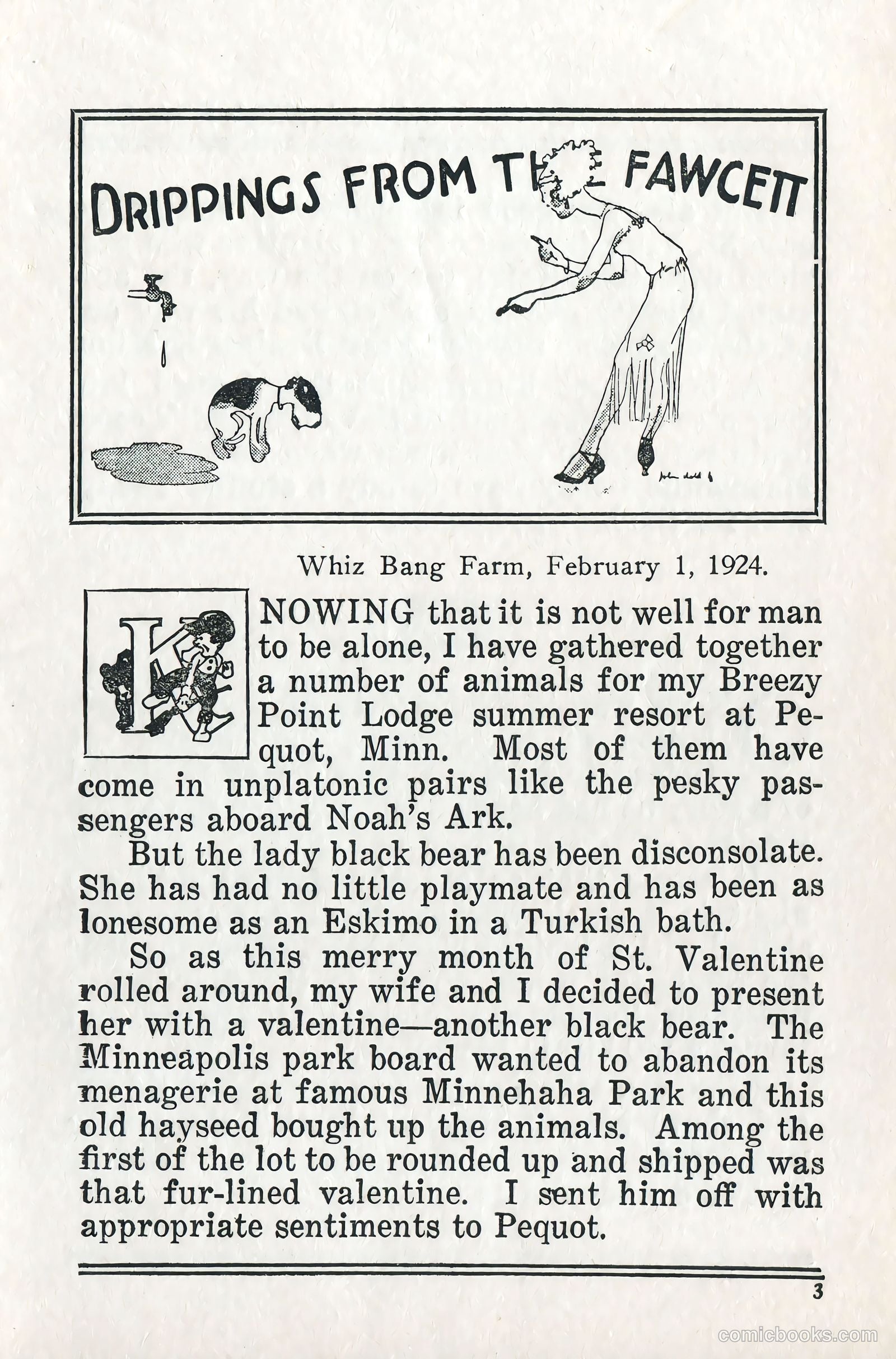 Captain Billy's Whiz Bang #57 — page 5 of 71
