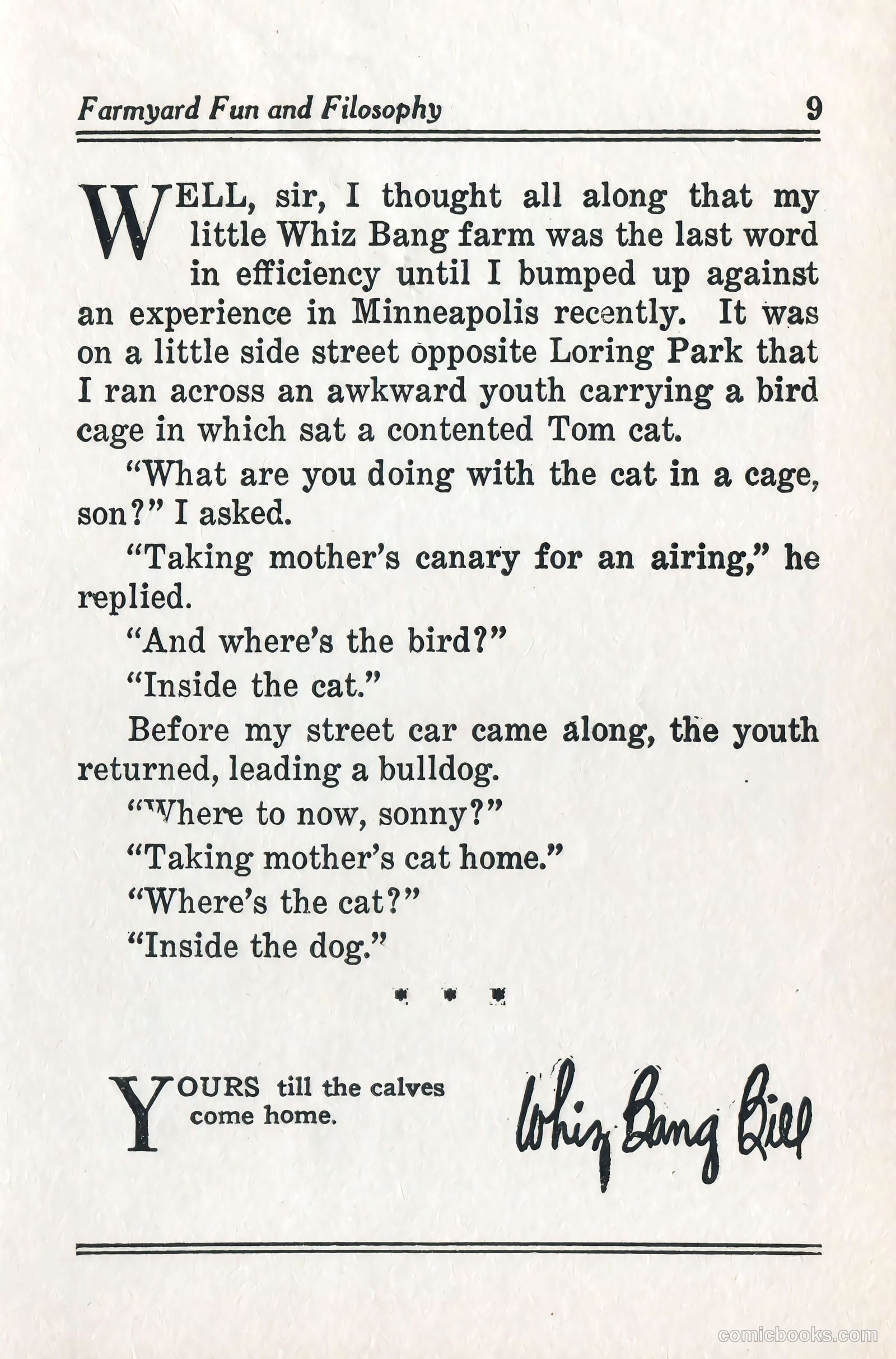 Captain Billy's Whiz Bang #57 — page 11 of 71