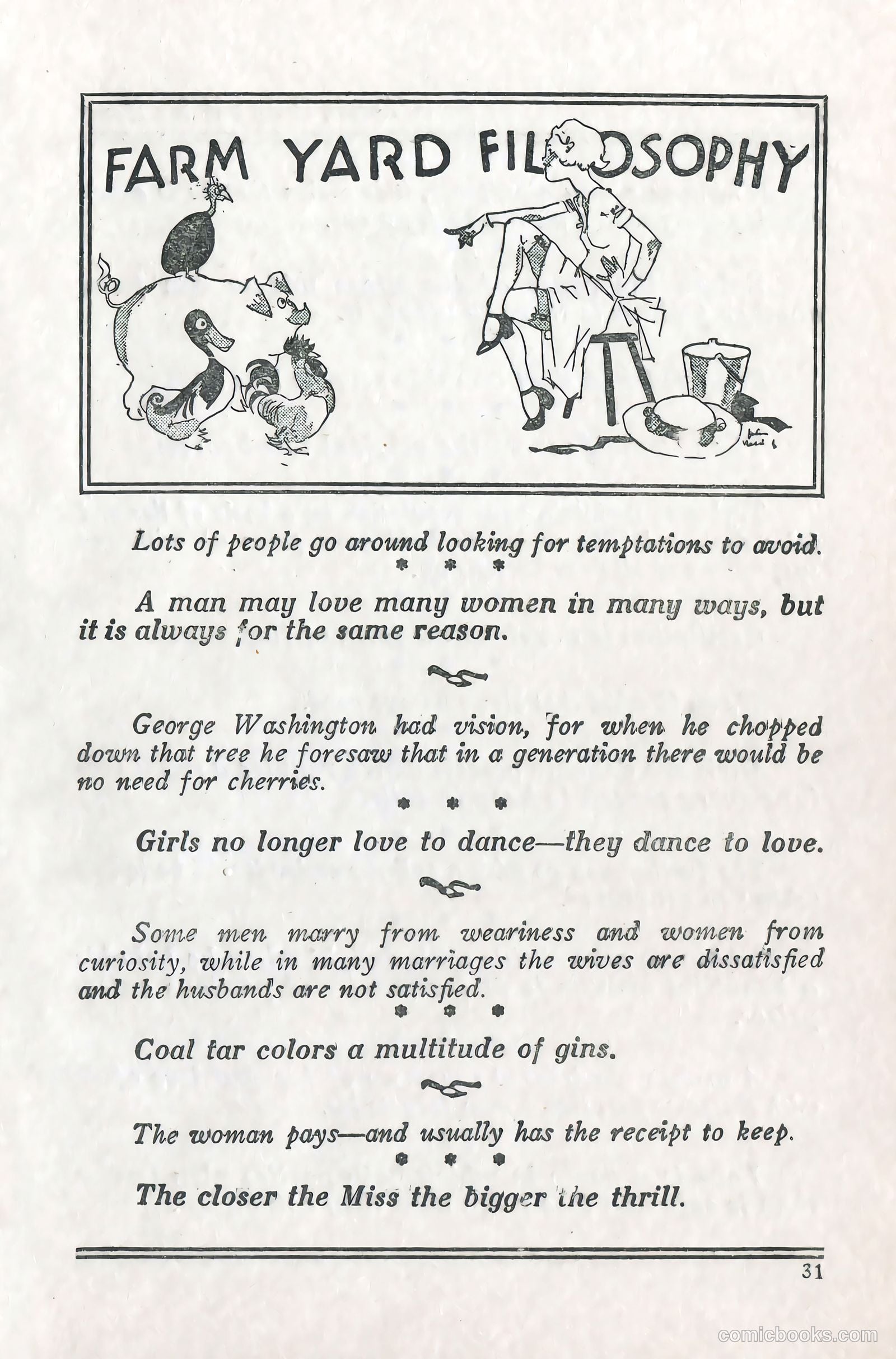 Captain Billy's Whiz Bang #57 — page 33 of 71
