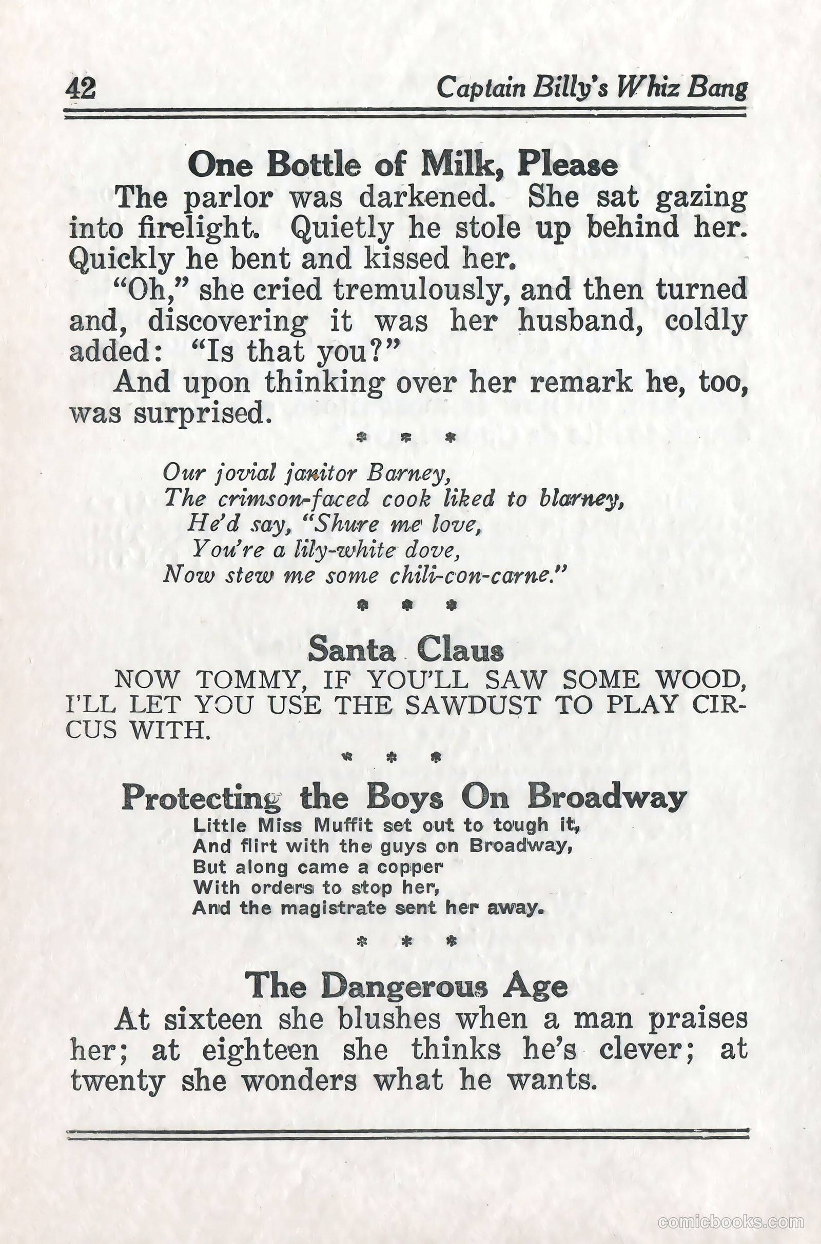 Captain Billy's Whiz Bang #57 — page 47 of 71