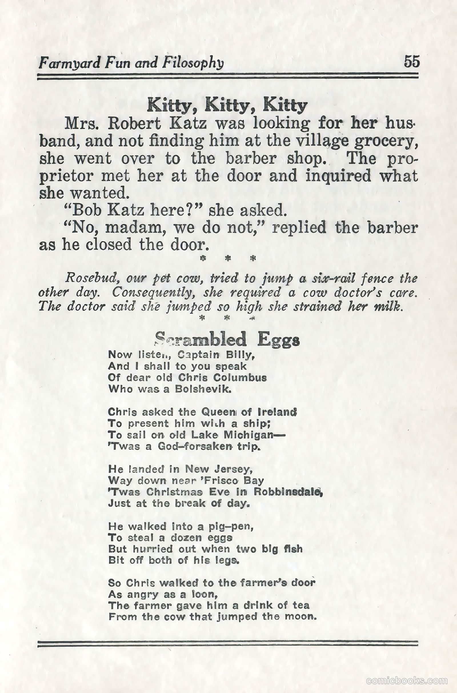 Captain Billy's Whiz Bang #57 — page 60 of 71