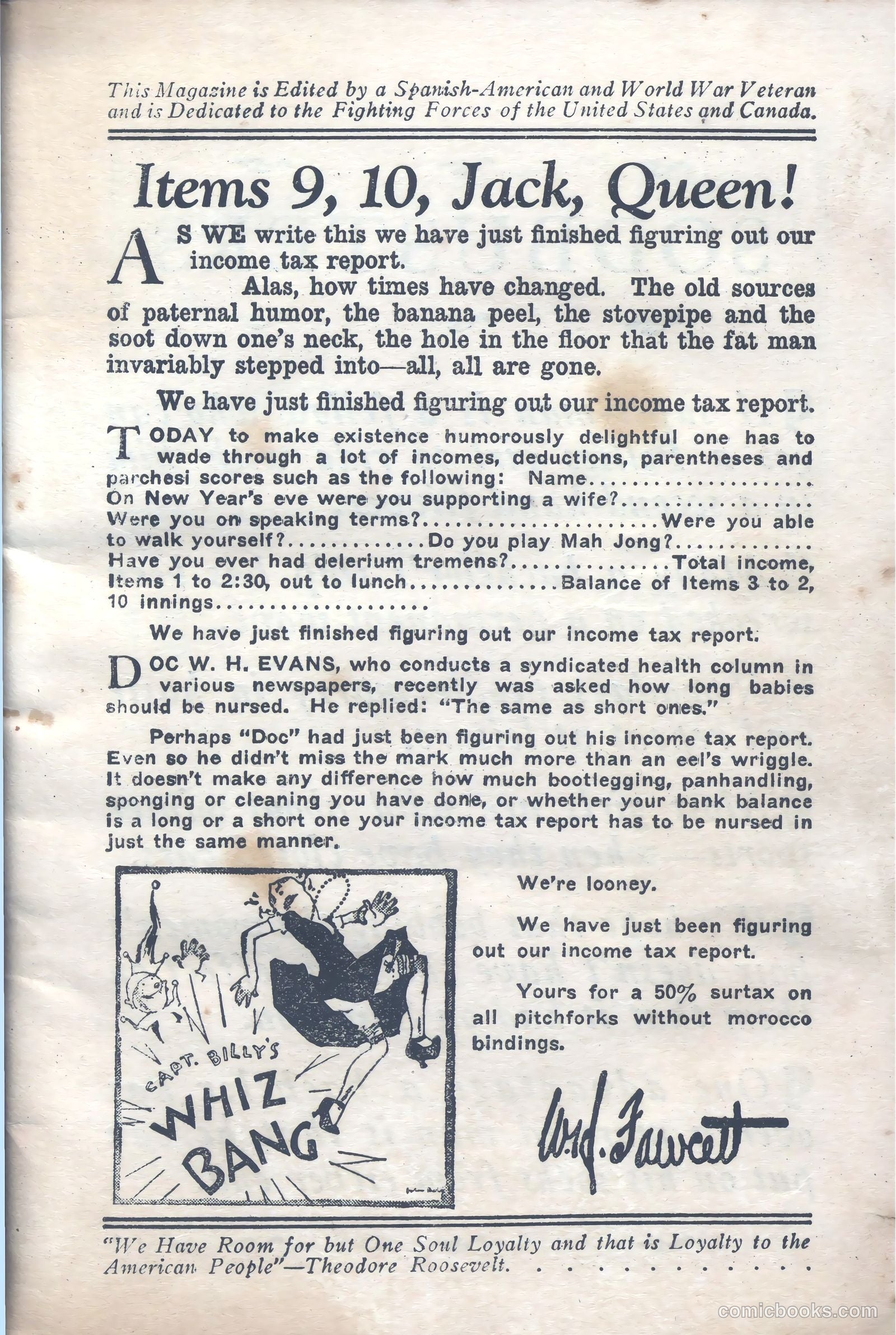 Captain Billy's Whiz Bang #59 — page 3 of 68