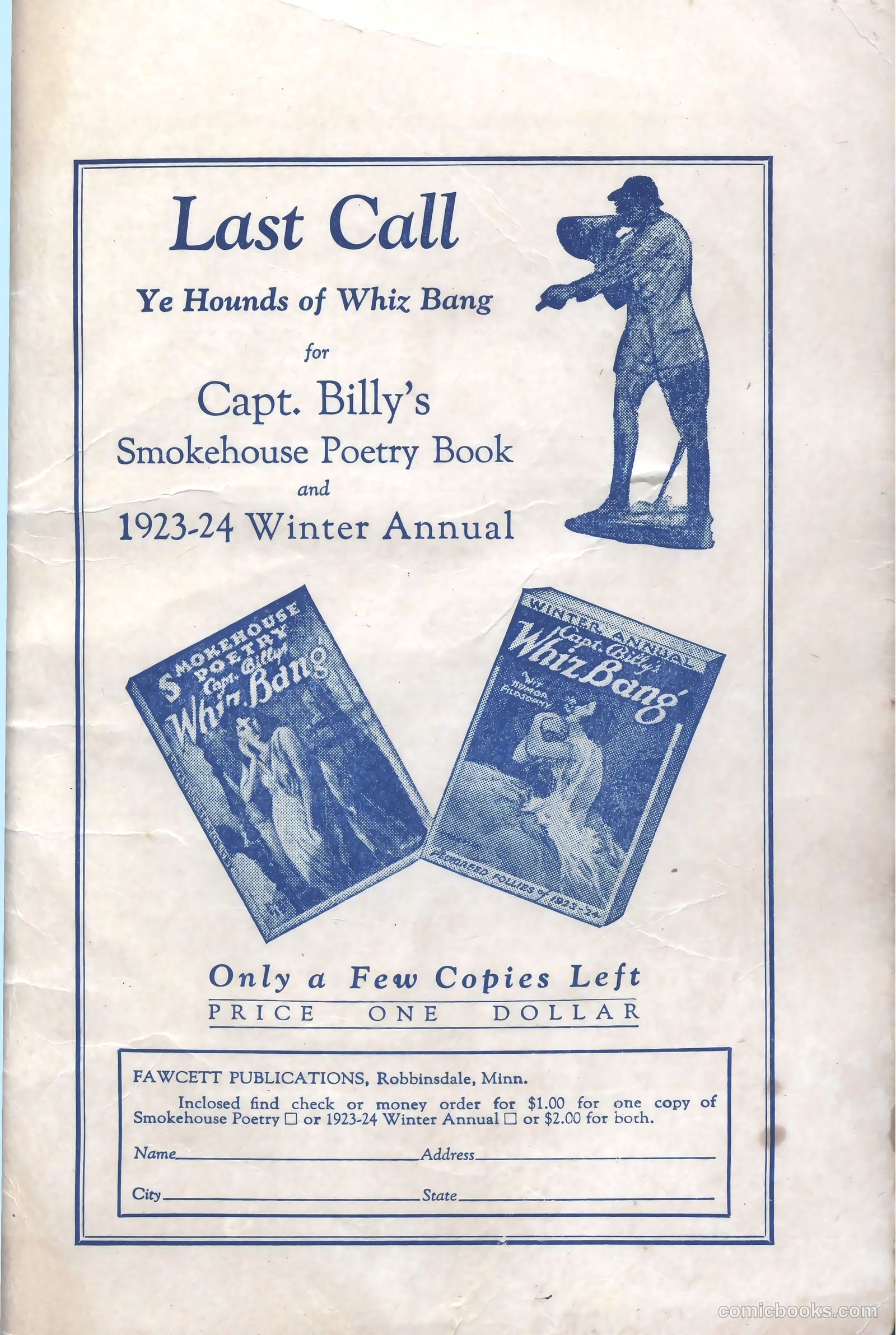 Captain Billy's Whiz Bang #59 — page 67 of 68
