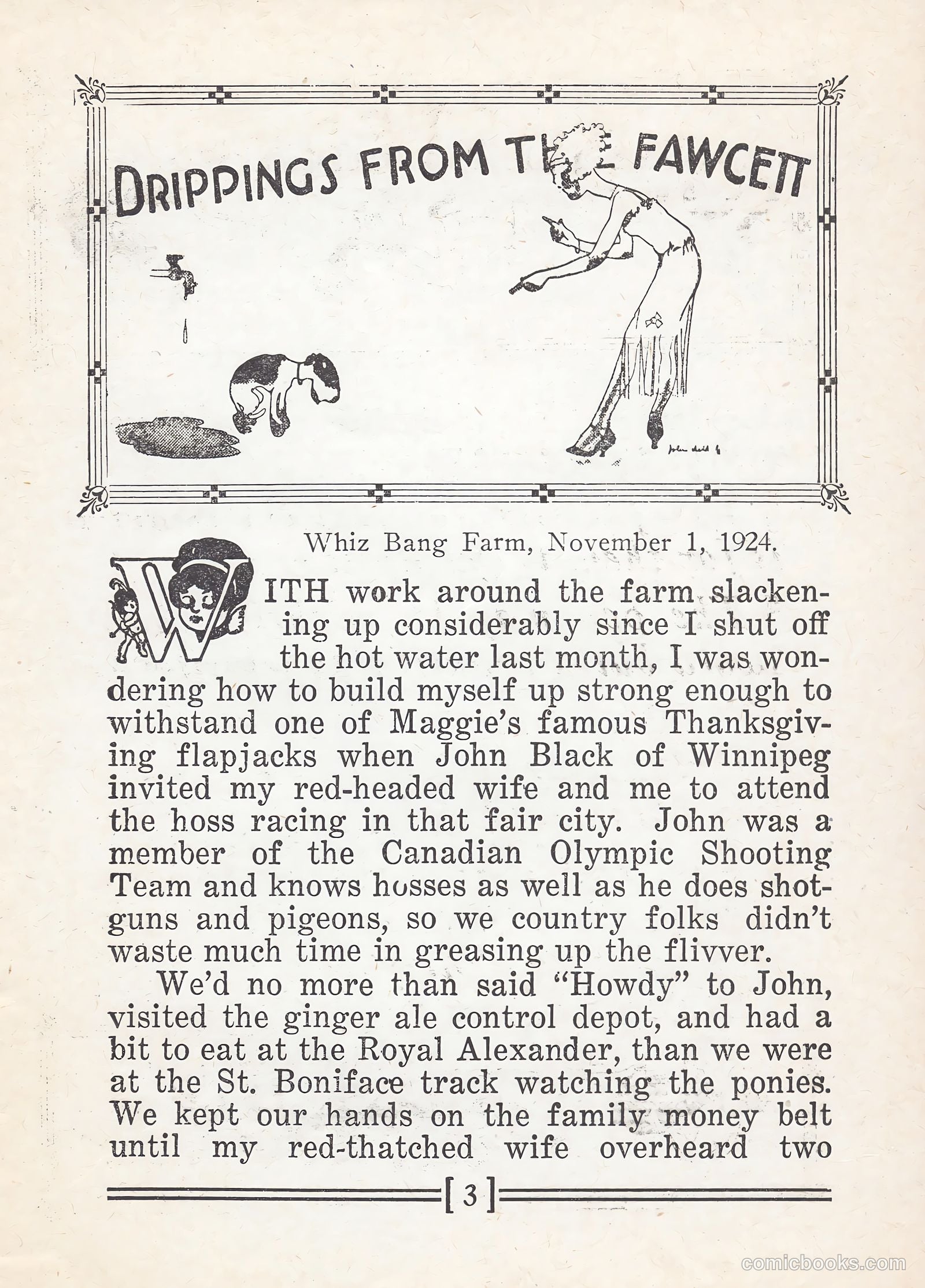Captain Billy's Whiz Bang #67 — page 5 of 71