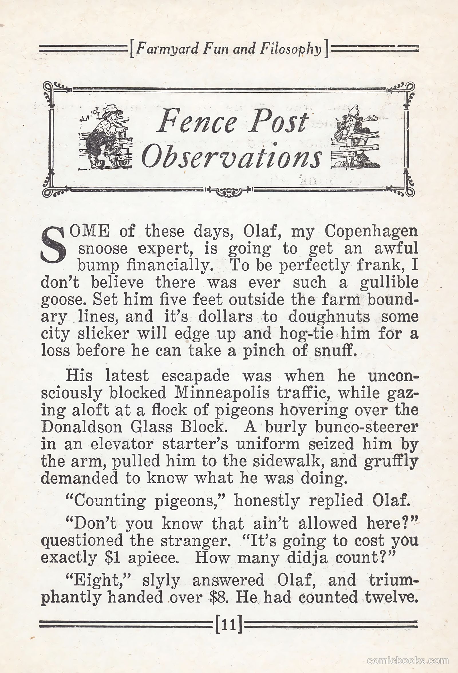 Captain Billy's Whiz Bang #67 — page 13 of 71