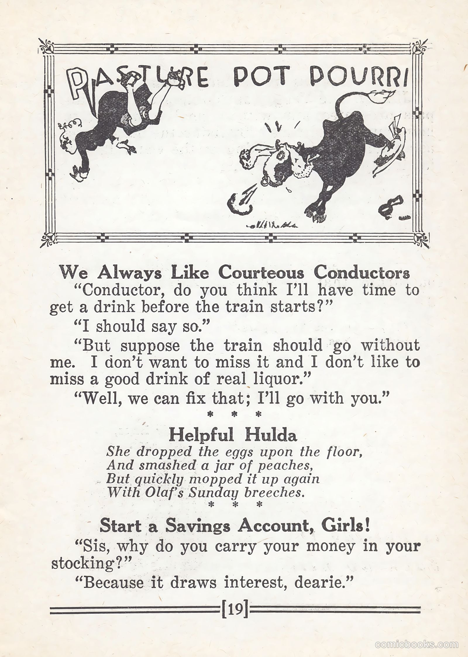 Captain Billy's Whiz Bang #67 — page 21 of 71