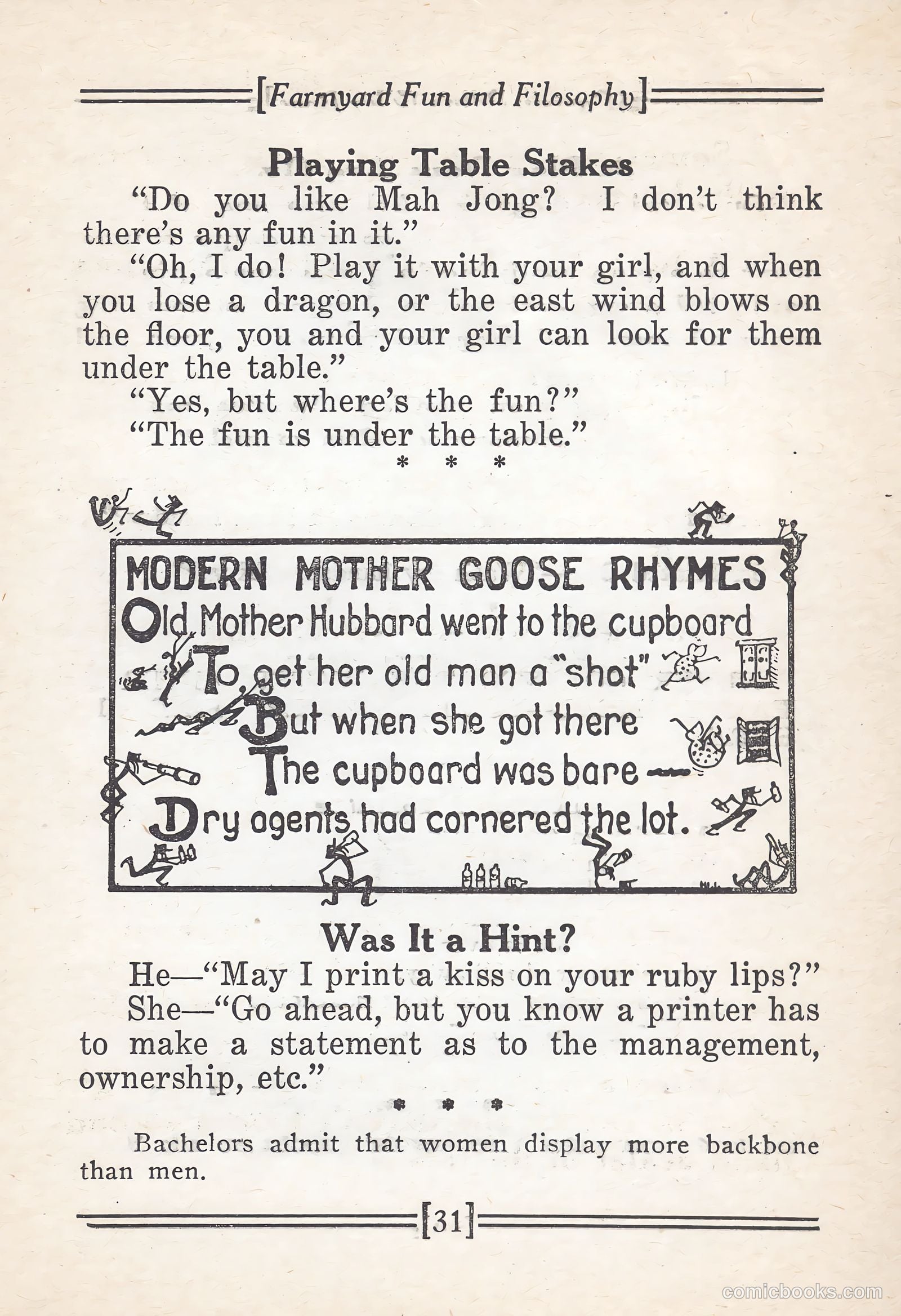 Captain Billy's Whiz Bang #67 — page 33 of 71