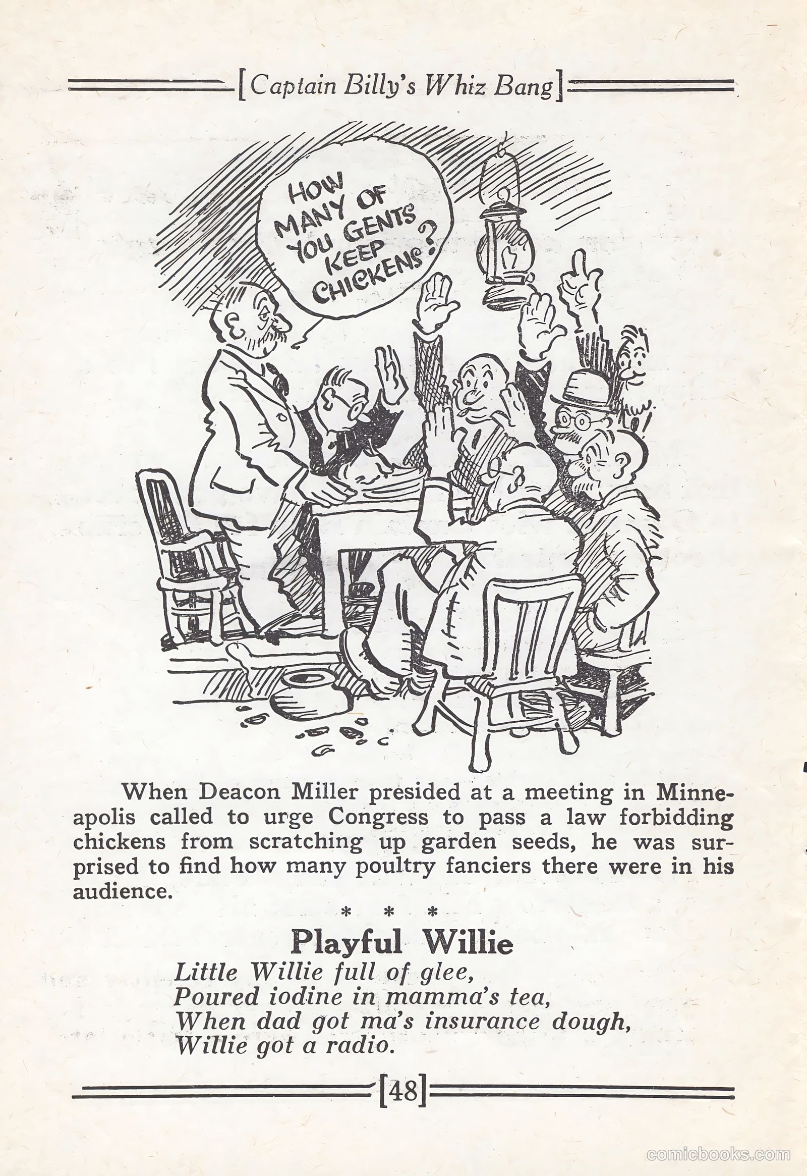 Captain Billy's Whiz Bang #67 — page 53 of 71