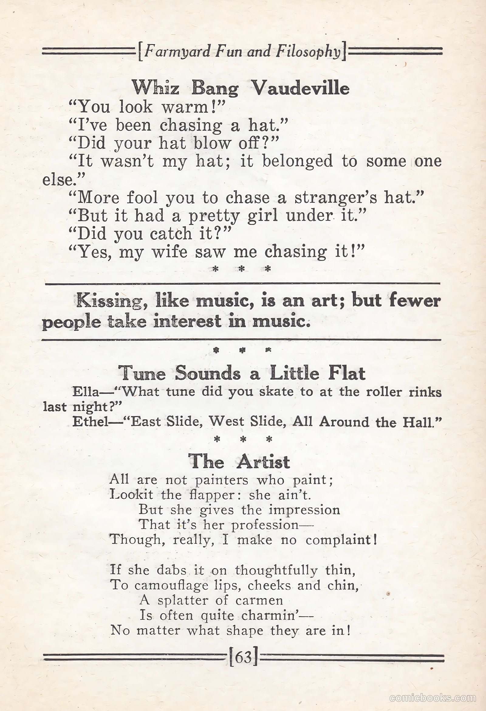 Captain Billy's Whiz Bang #67 — page 68 of 71