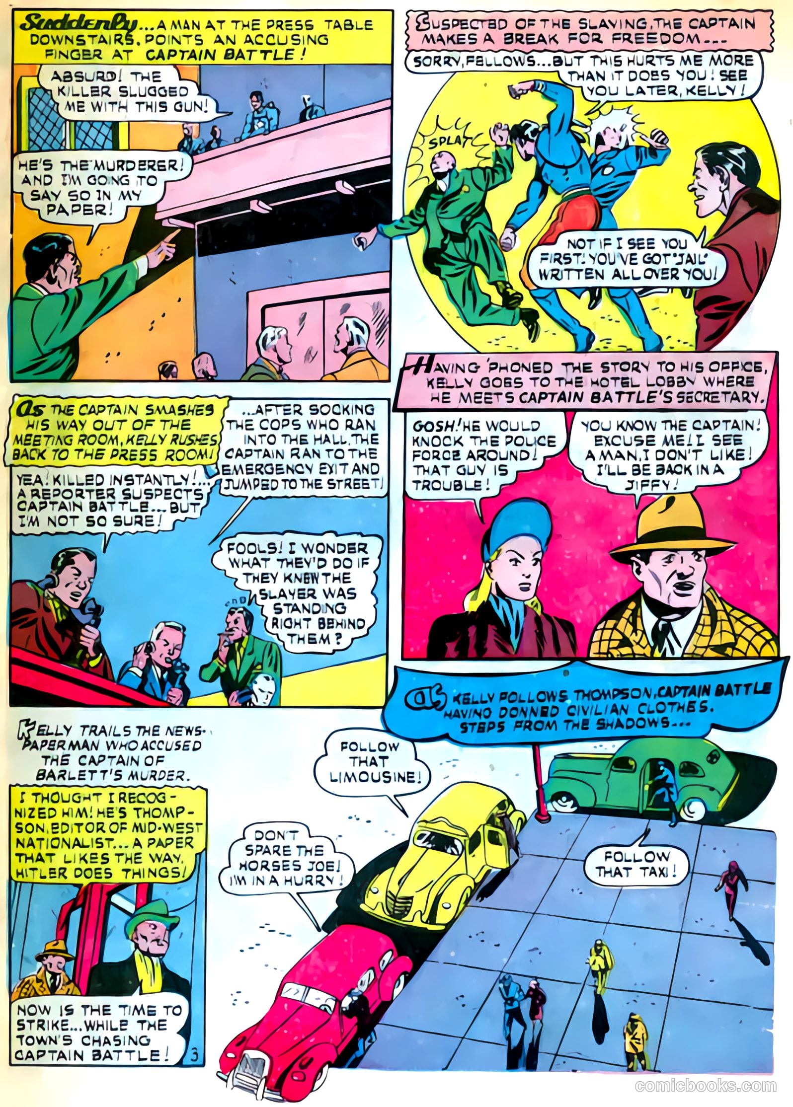 Captain Britain #1 (2007) — page 37 of 68