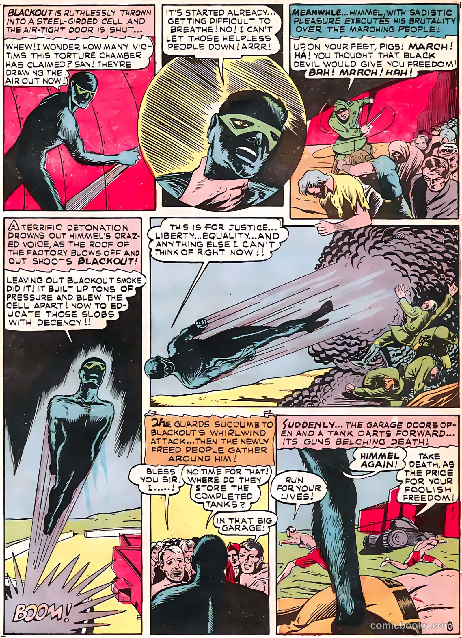 Captain Britain #1 (2007) — page 64 of 68