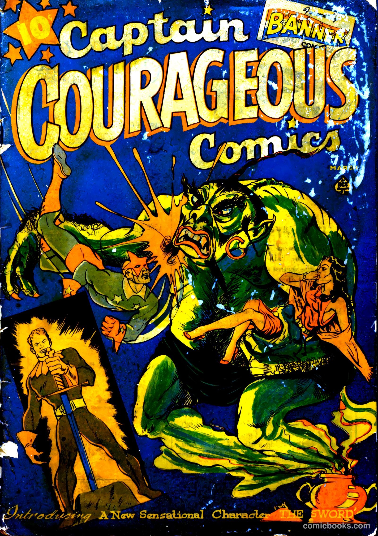 Captain Courageous Comics #6 (1942) — page 2 of 69