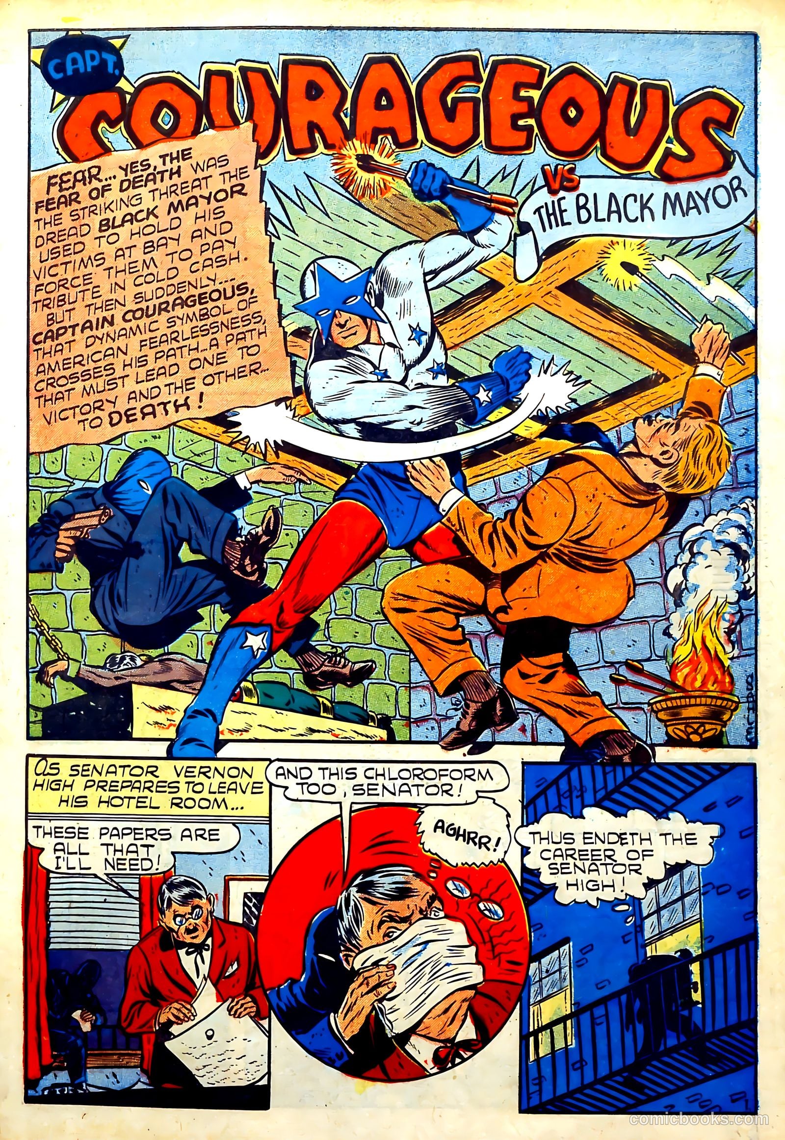 Captain Courageous Comics #6 (1942) — page 4 of 69