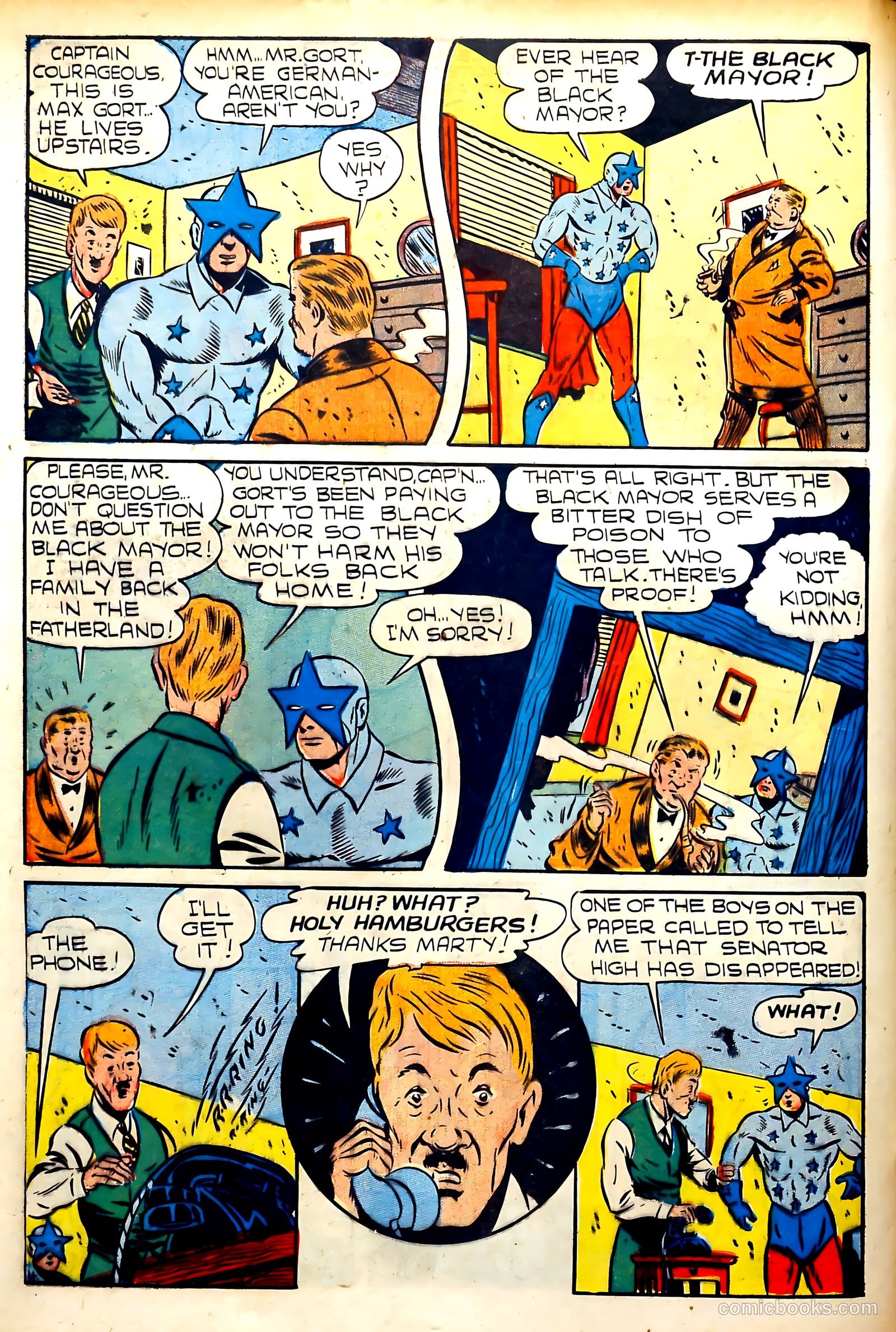 Captain Courageous Comics #6 (1942) — page 7 of 69