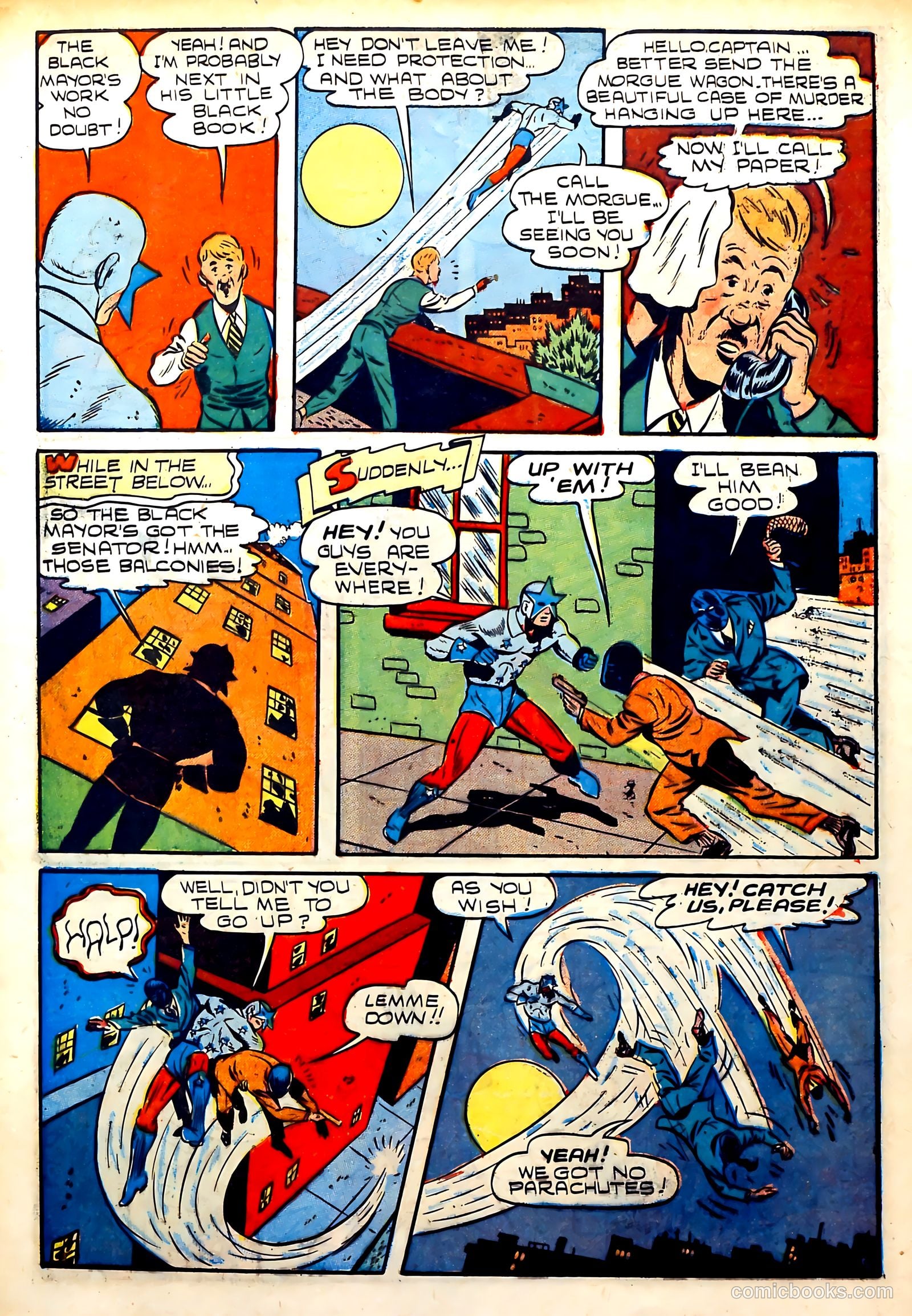Captain Courageous Comics #6 (1942) — page 8 of 69
