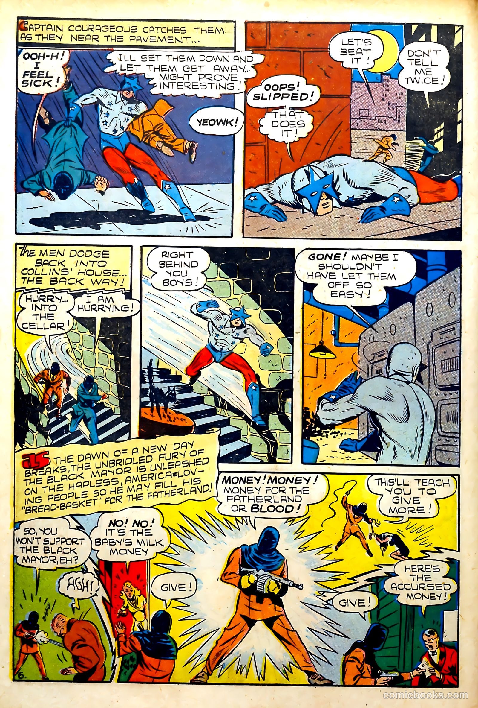 Captain Courageous Comics #6 (1942) — page 9 of 69