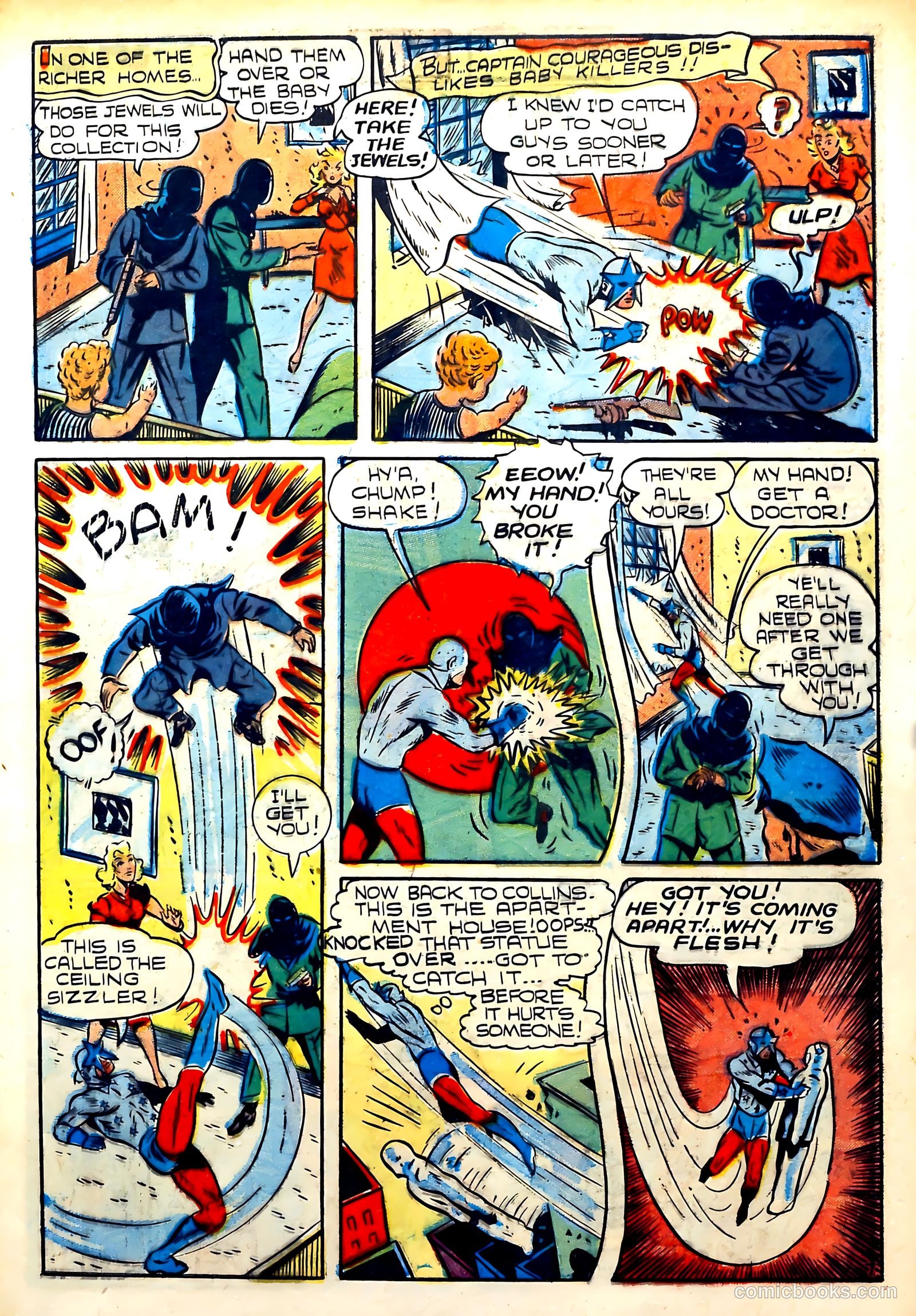 Captain Courageous Comics #6 (1942) — page 10 of 69