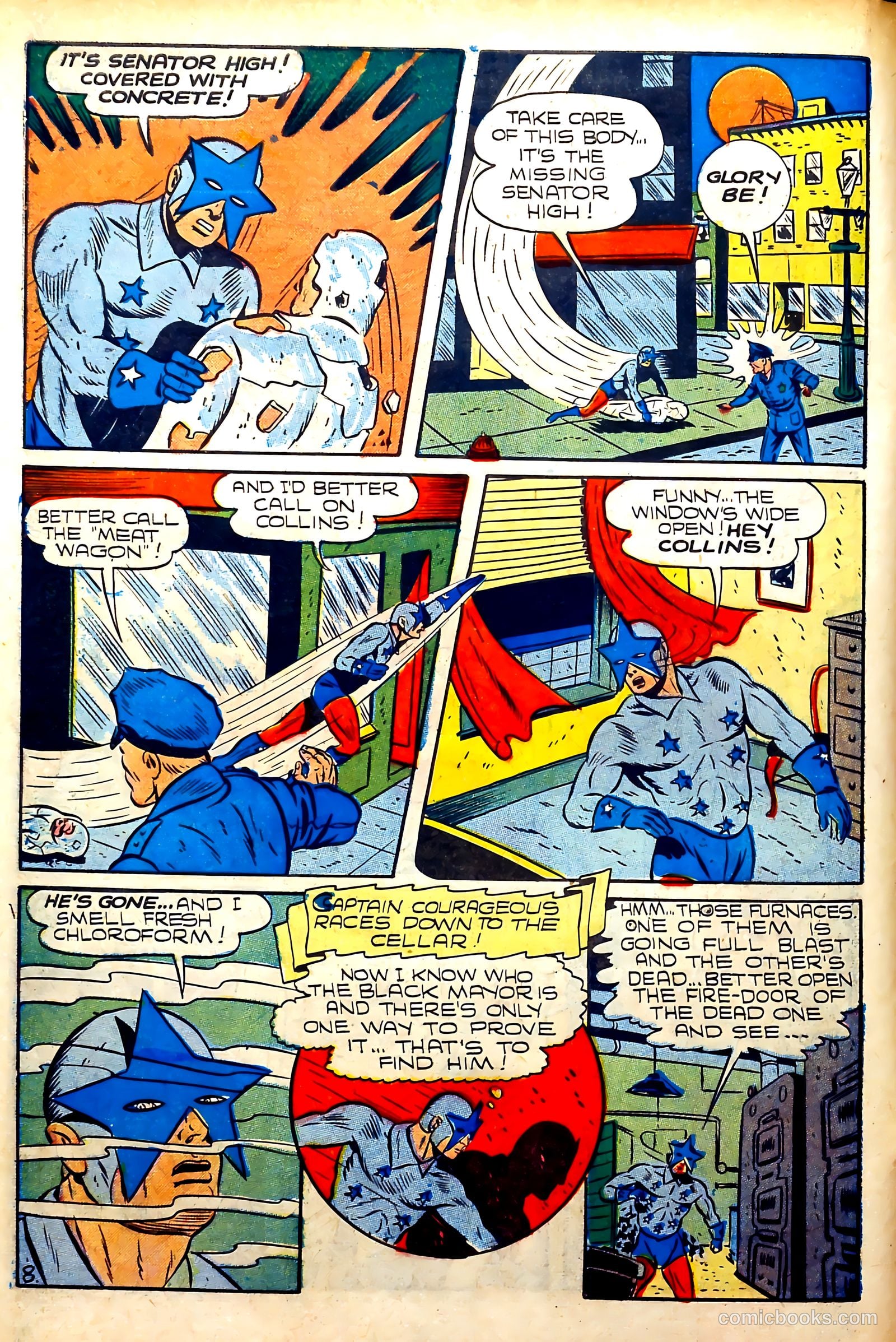 Captain Courageous Comics #6 (1942) — page 11 of 69