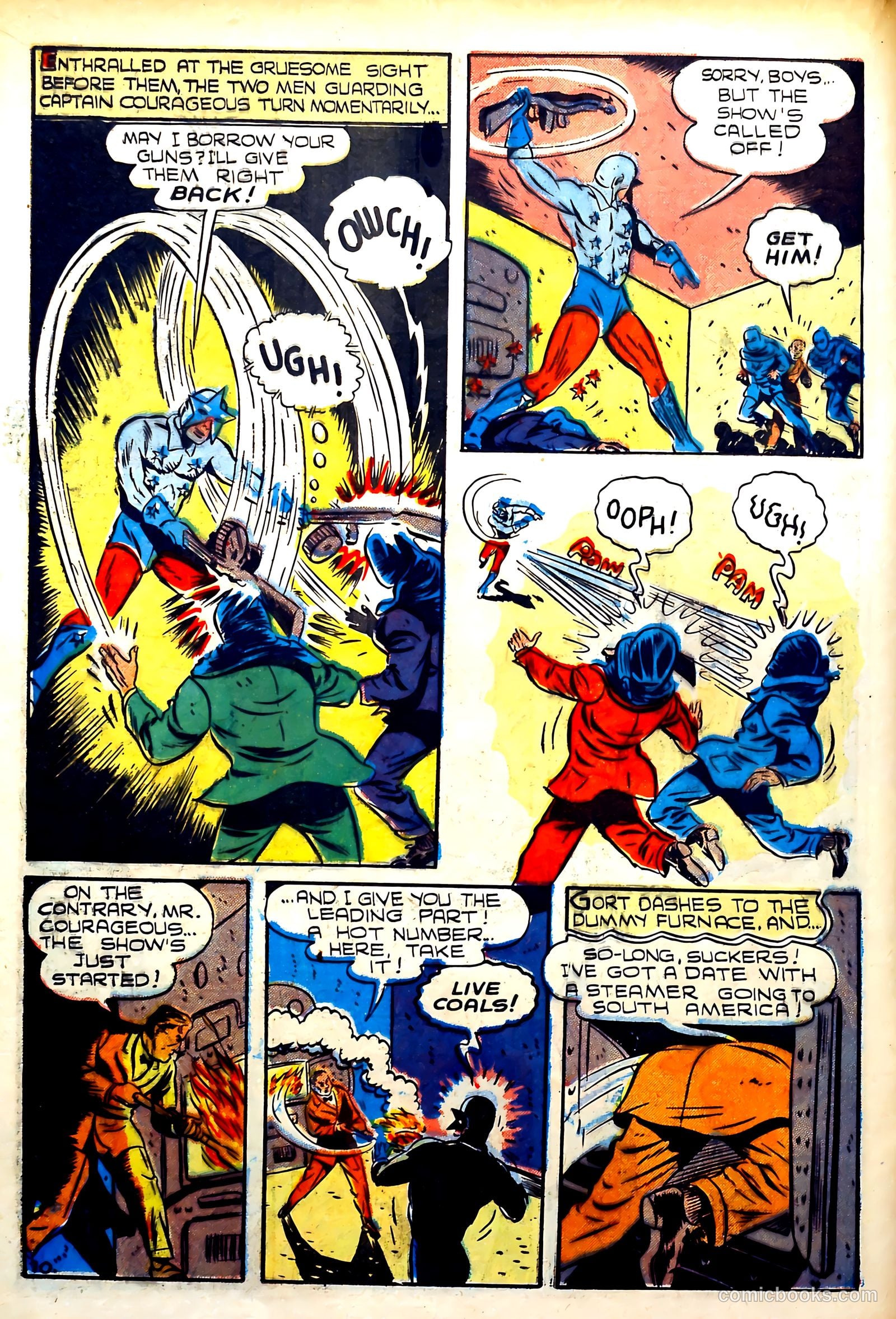 Captain Courageous Comics #6 (1942) — page 13 of 69