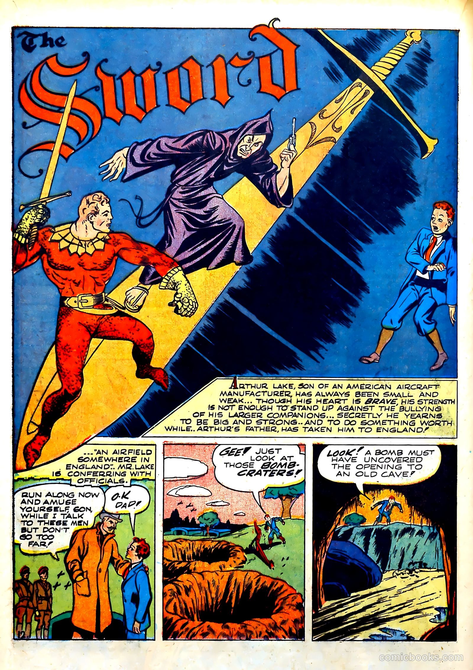 Captain Courageous Comics #6 (1942) — page 15 of 69