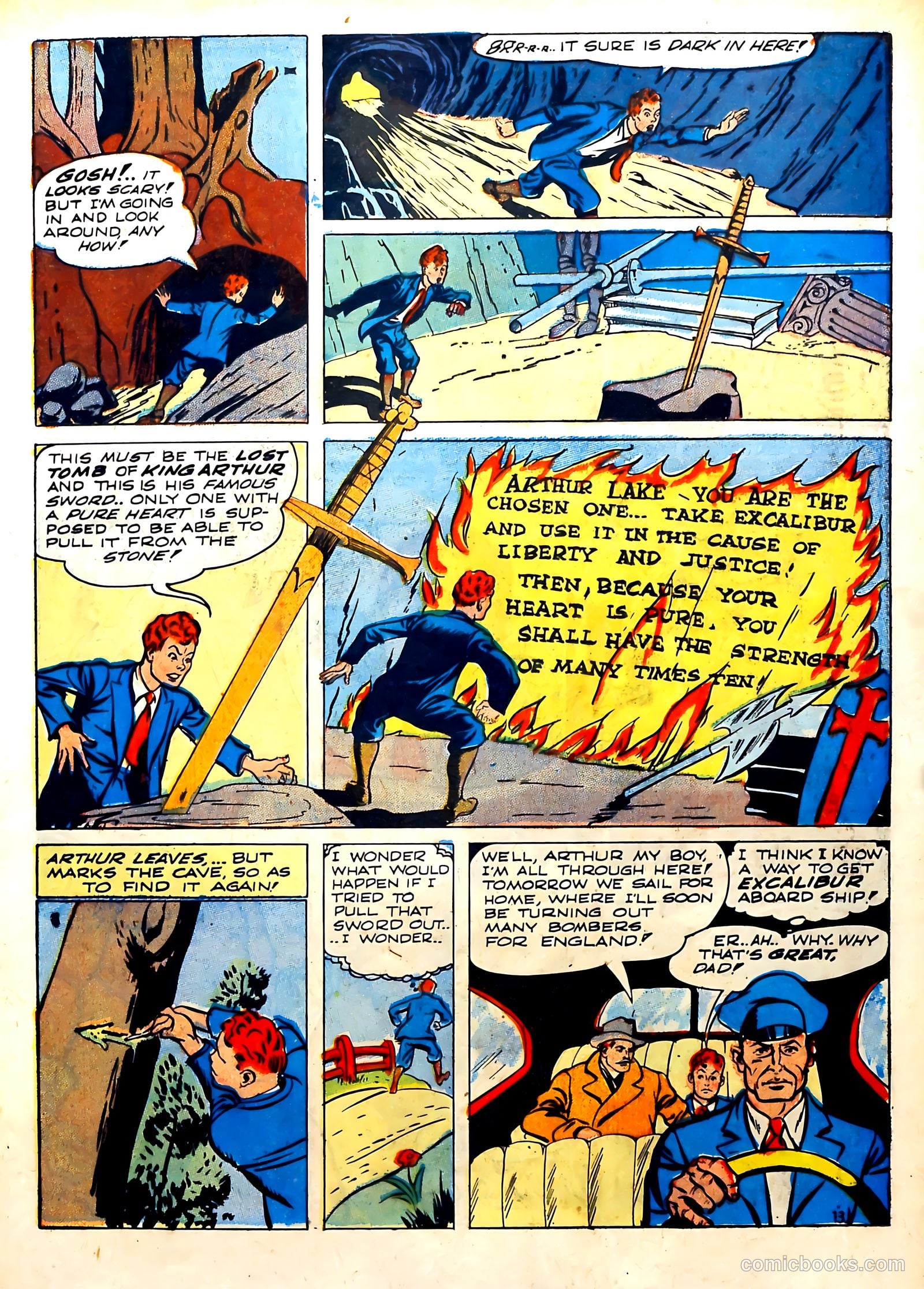 Captain Courageous Comics #6 (1942) — page 16 of 69