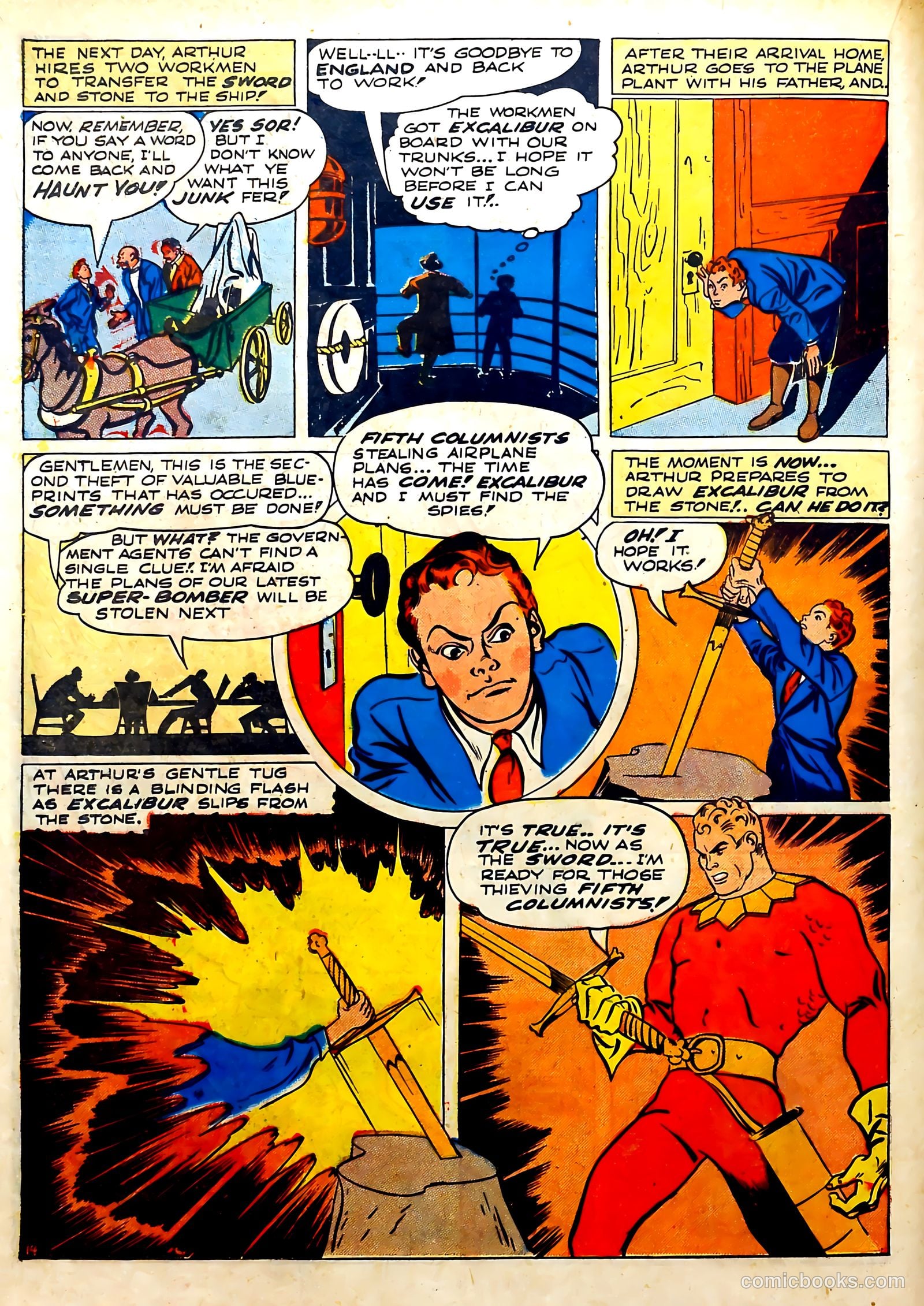 Captain Courageous Comics #6 (1942) — page 17 of 69