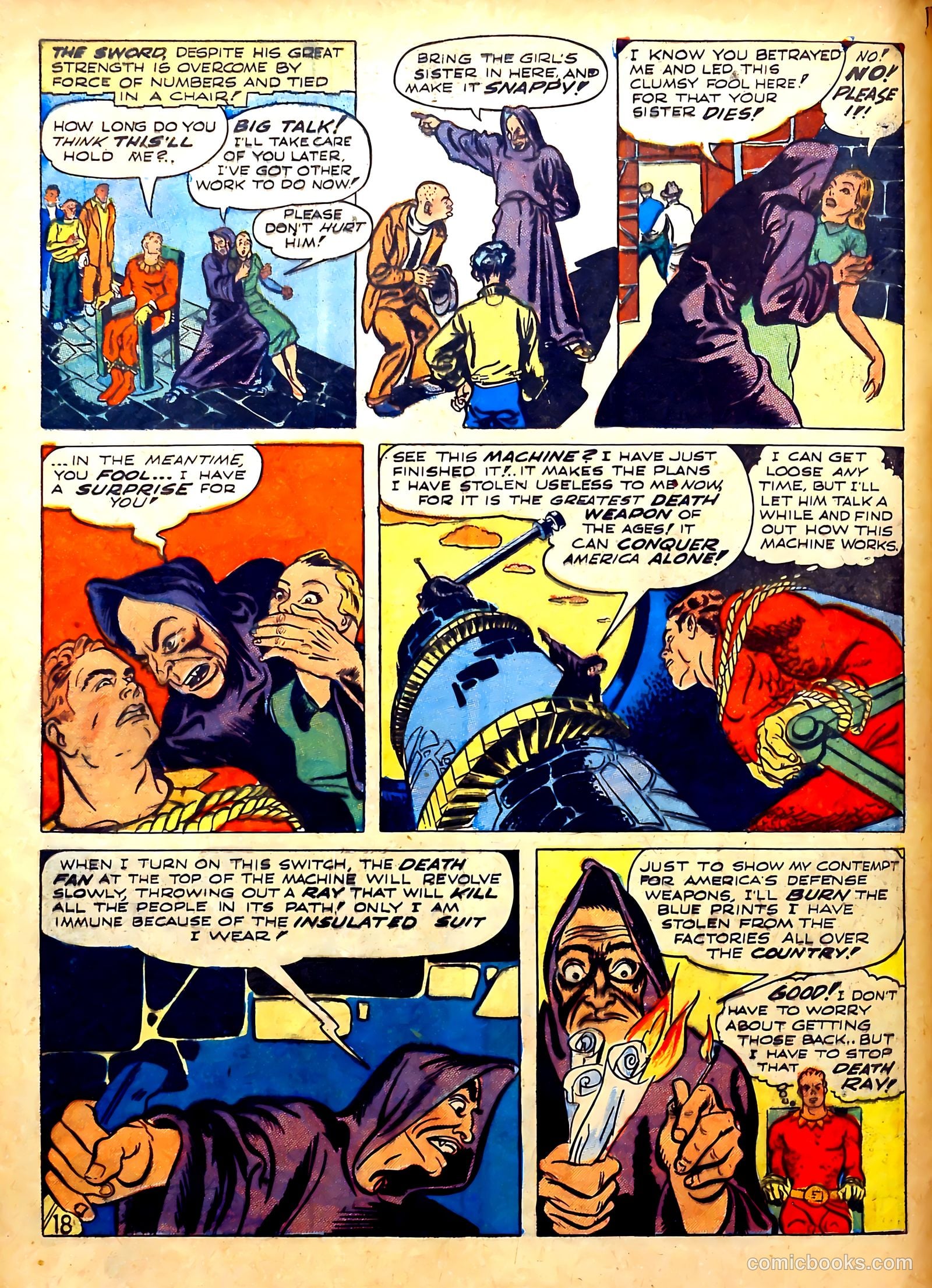 Captain Courageous Comics #6 (1942) — page 21 of 69