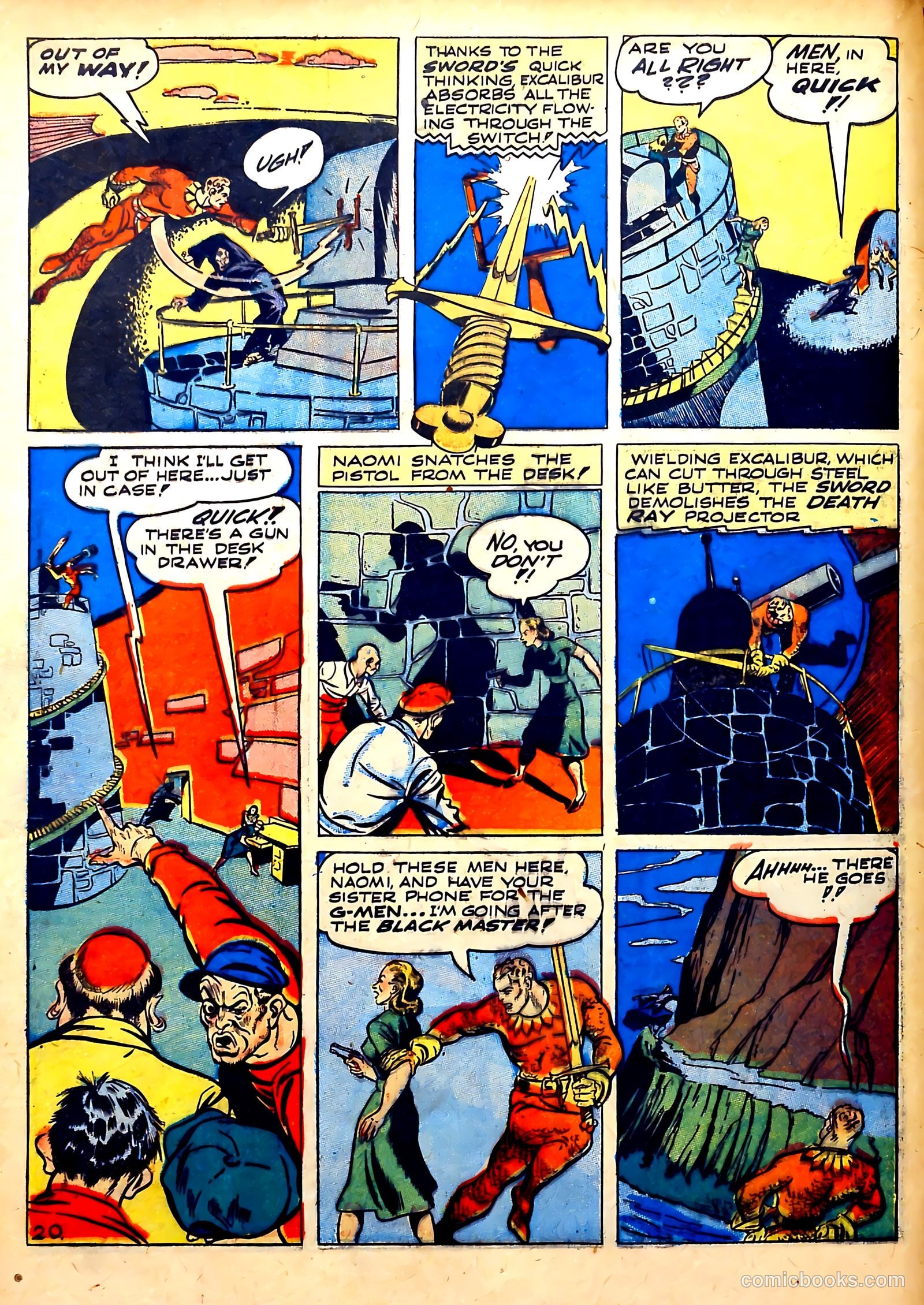Captain Courageous Comics #6 (1942) — page 23 of 69