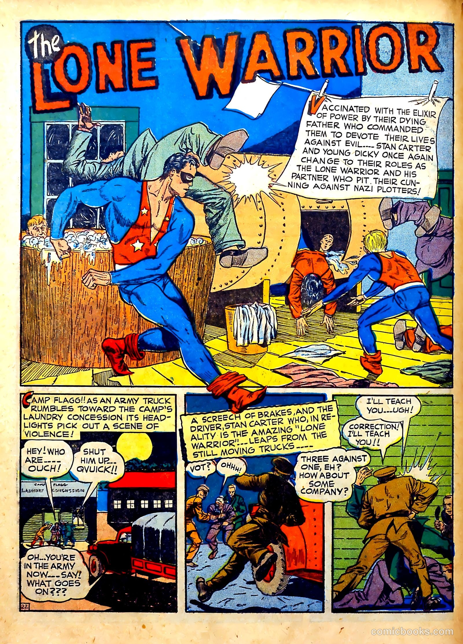 Captain Courageous Comics #6 (1942) — page 25 of 69