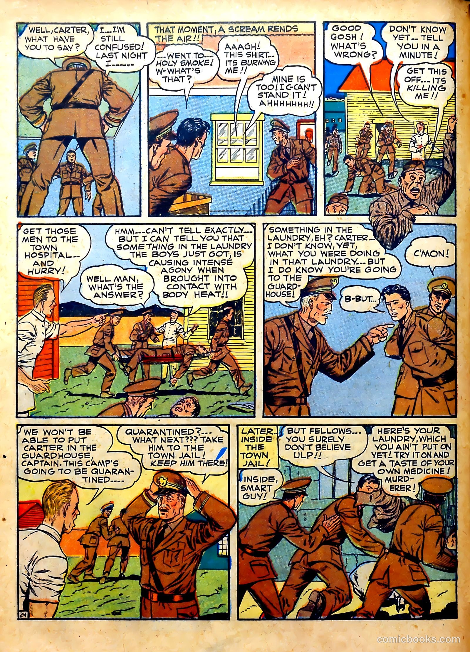 Captain Courageous Comics #6 (1942) — page 27 of 69