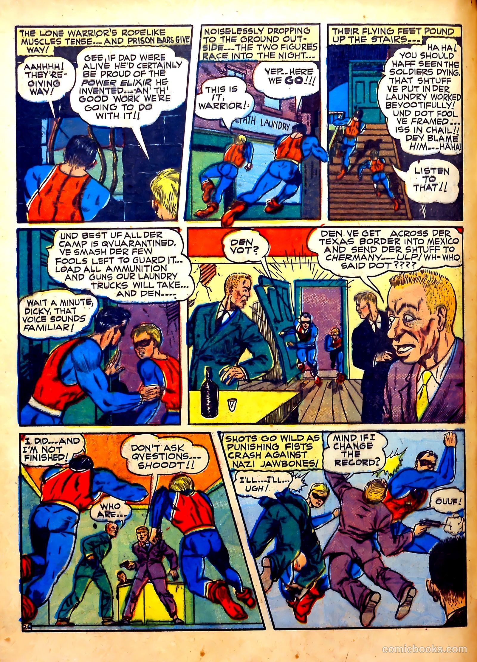 Captain Courageous Comics #6 (1942) — page 29 of 69