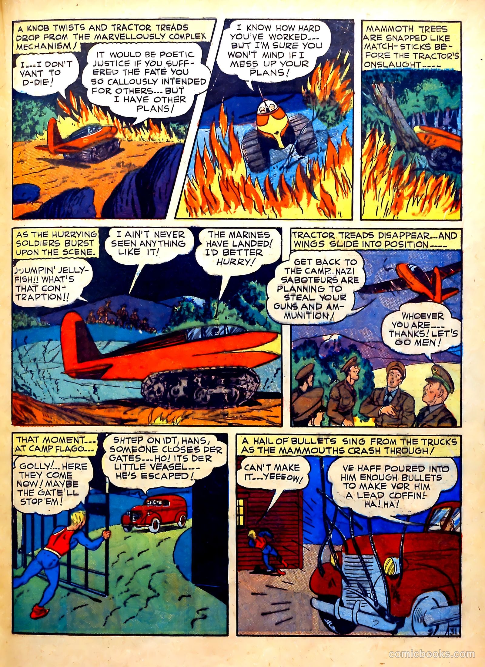 Captain Courageous Comics #6 (1942) — page 34 of 69