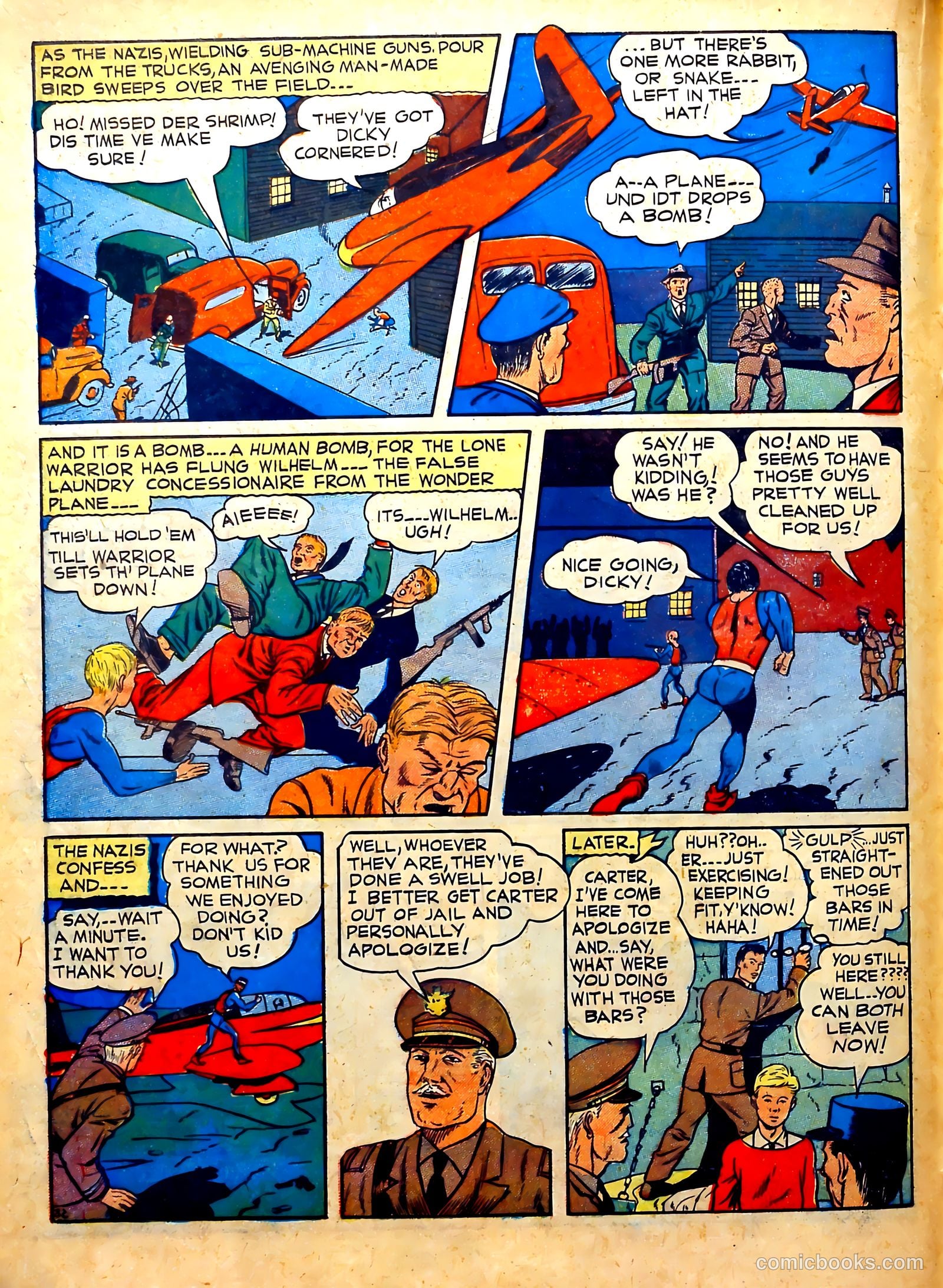 Captain Courageous Comics #6 (1942) — page 35 of 69