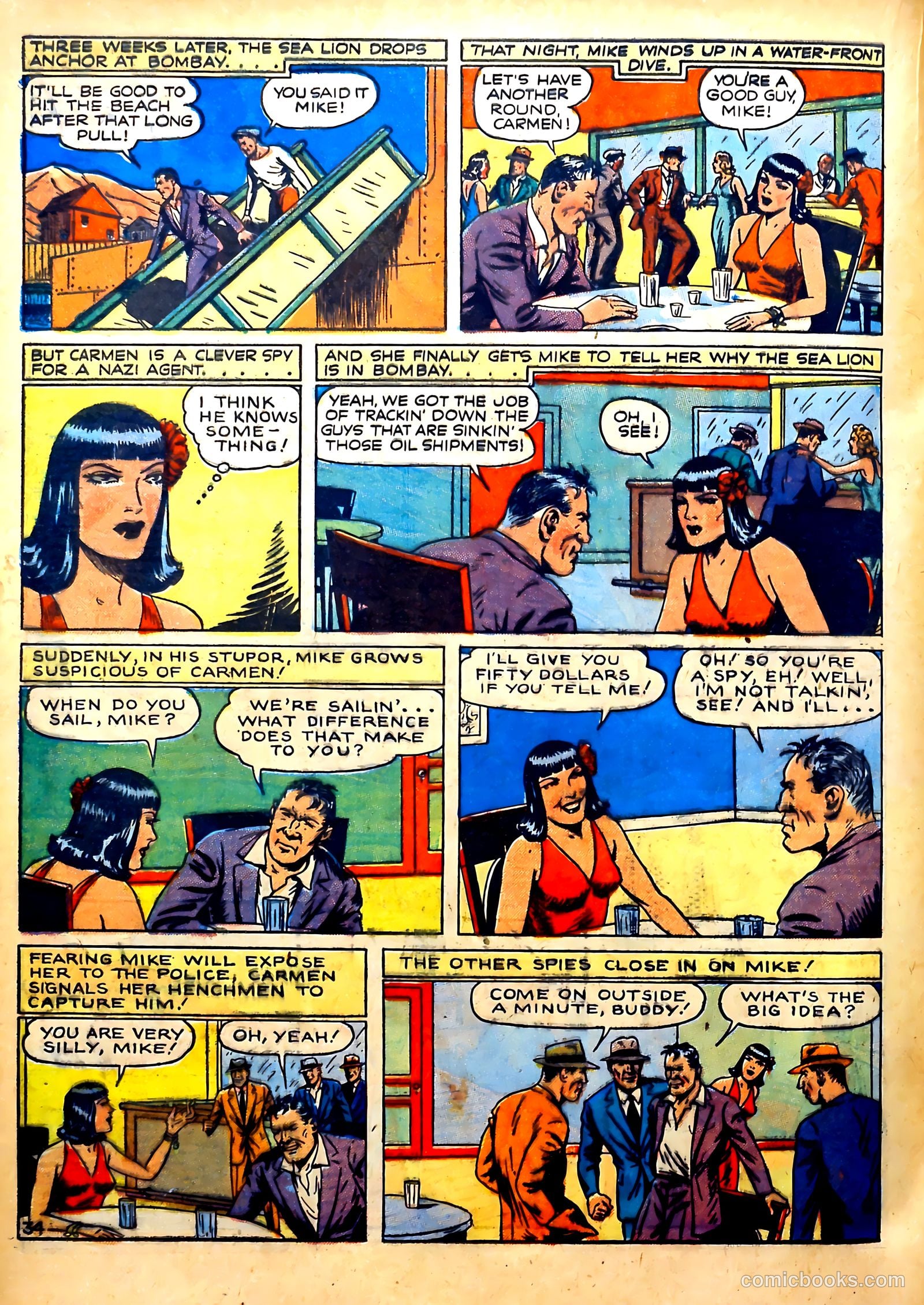 Captain Courageous Comics #6 (1942) — page 37 of 69